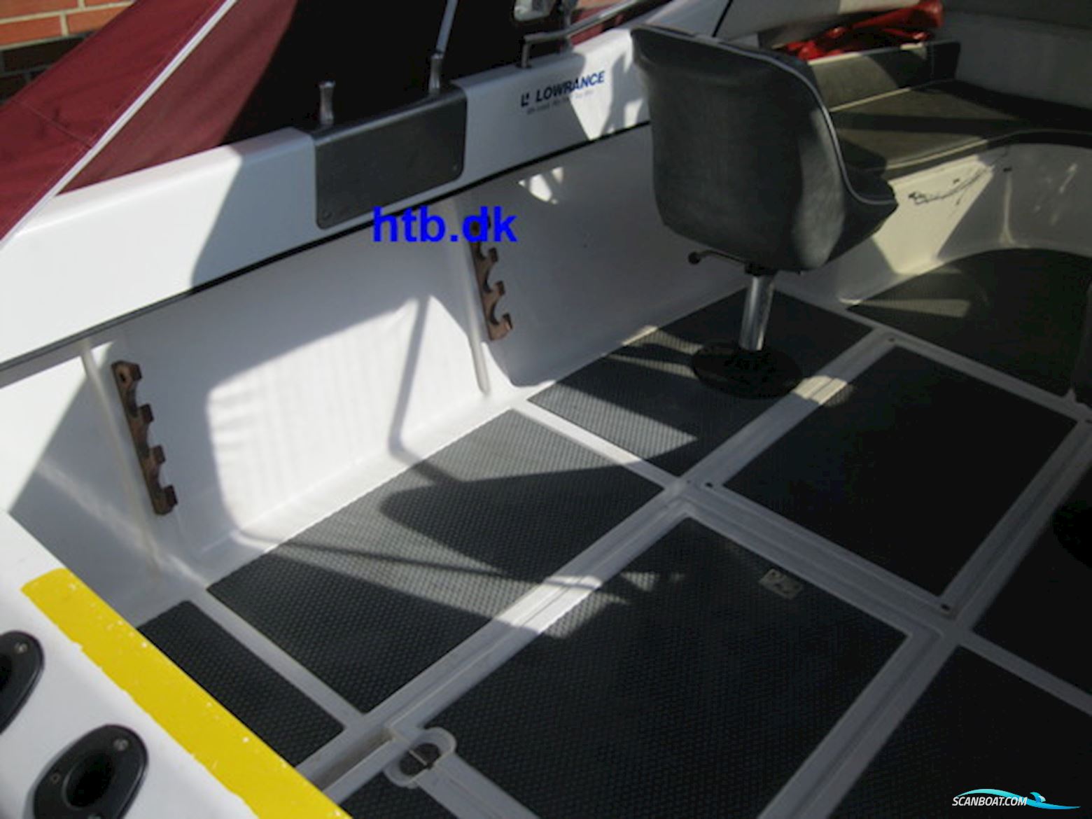 Warrior 175 m/Yamaha F150 hk 4-takt og Indespension 2600 kg boggitrailer - SOLGT !