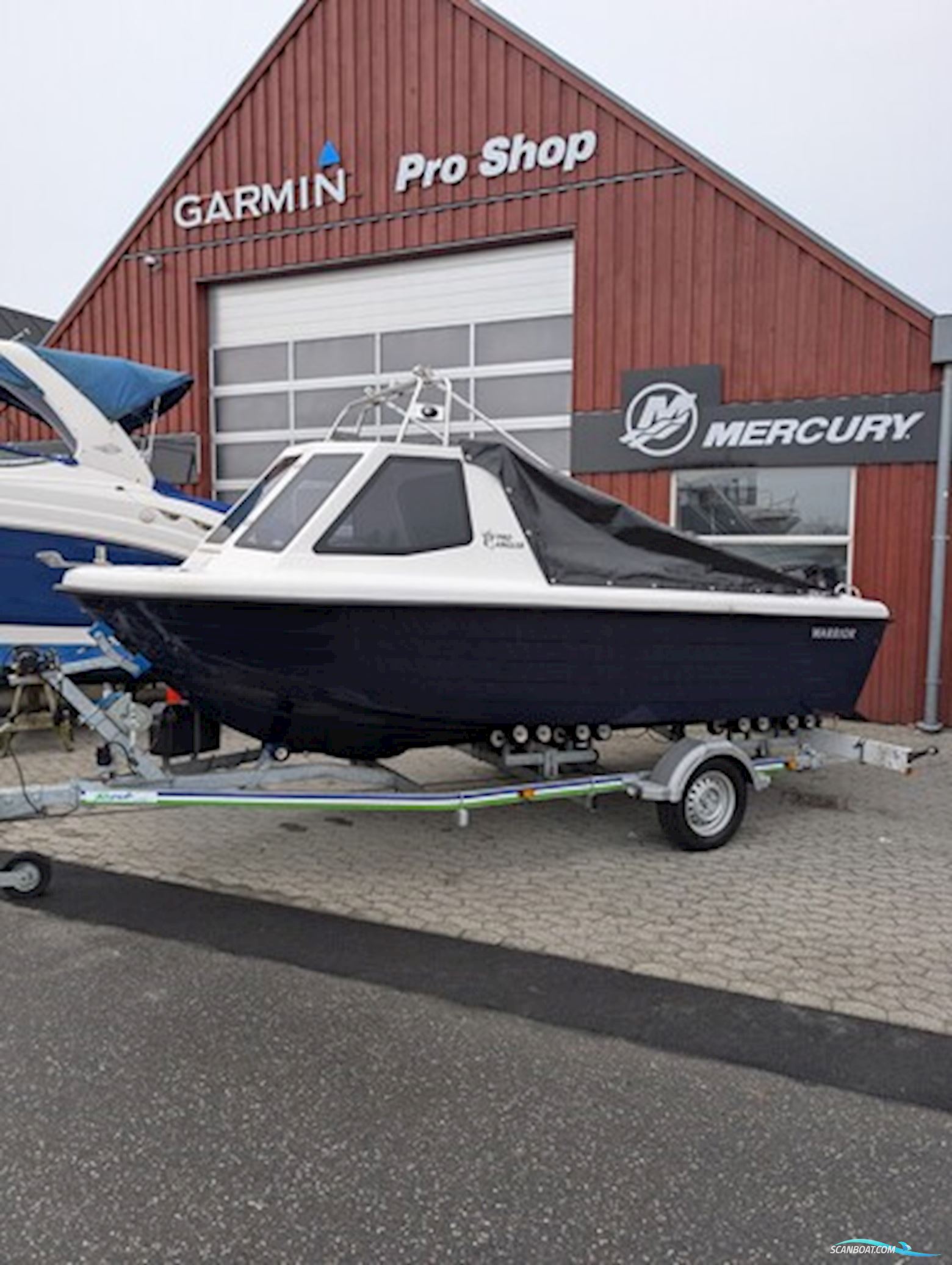Warrior Pro Angler Motorbåt 2021, med Suziki motor, Danmark