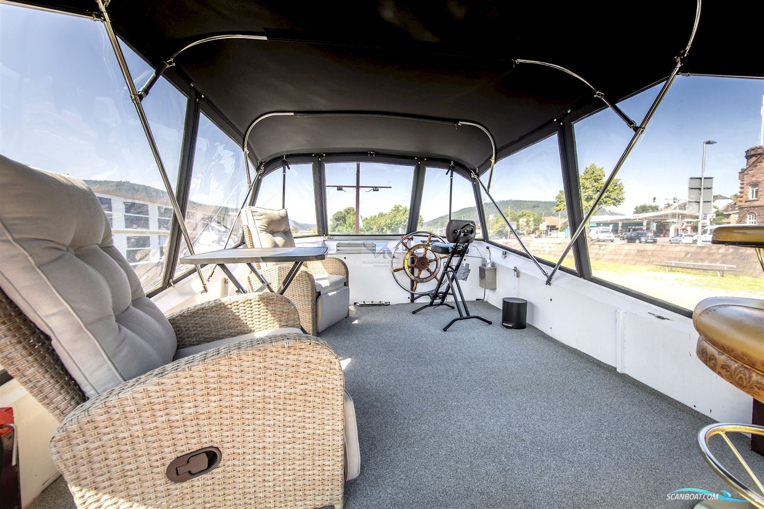 Werft Haßmersheim 15m Stahlmotoryacht