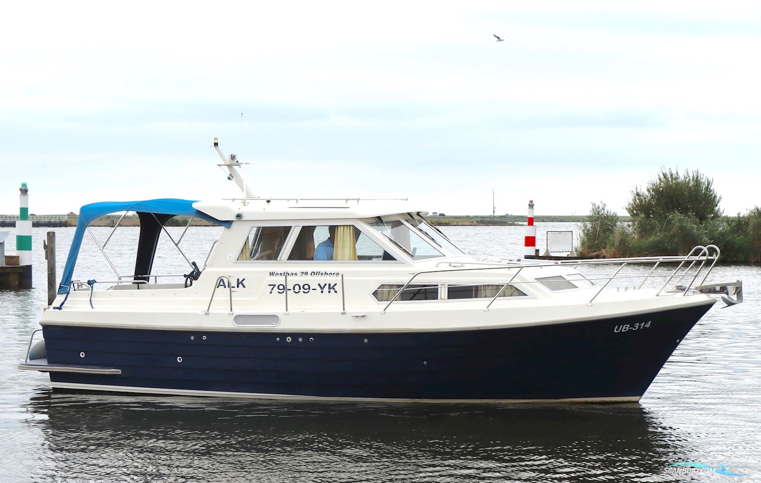Westbas 29 Offshore Motorbåt 2004, med Volvo Penta motor, Holland