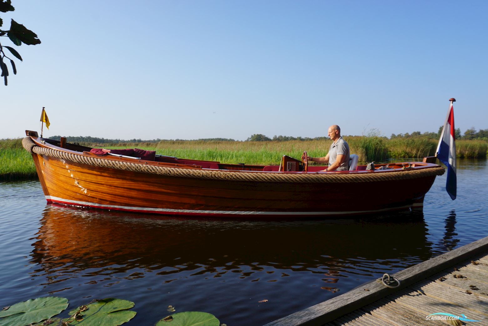 Wester Engh 6.85 Open Noorden Motorbåt 2003, med Volvo Penta motor, Holland