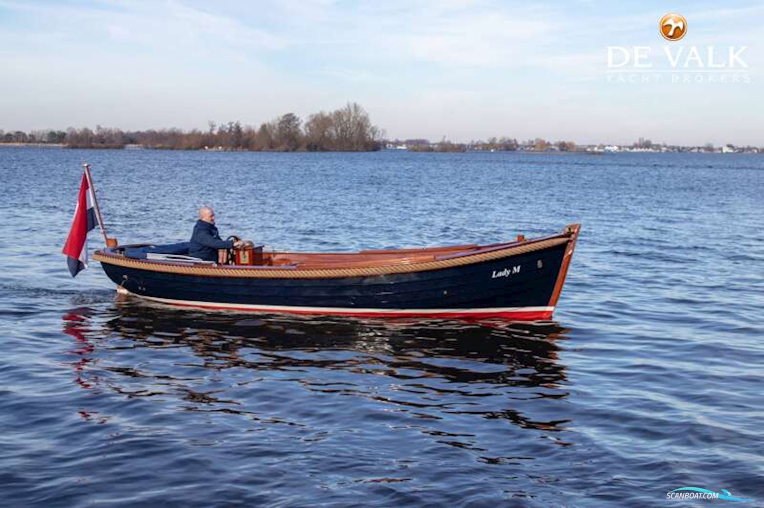 Wester Engh Goldenhorn 685 Sloep Motorbåt 2001, med Volvo Penta motor, Holland