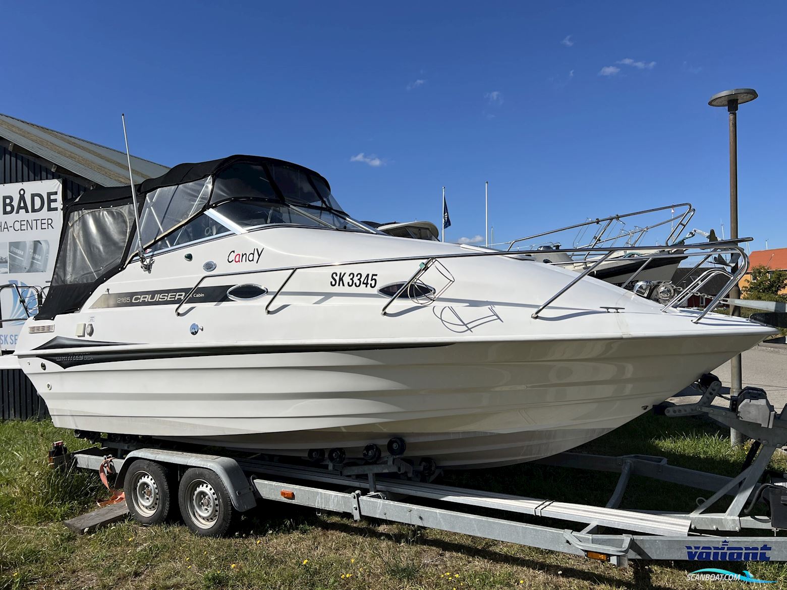Whittley 2165 Cruiser Motorbåt 2007, med Mercruiser 4,3 Mpi  motor, Danmark