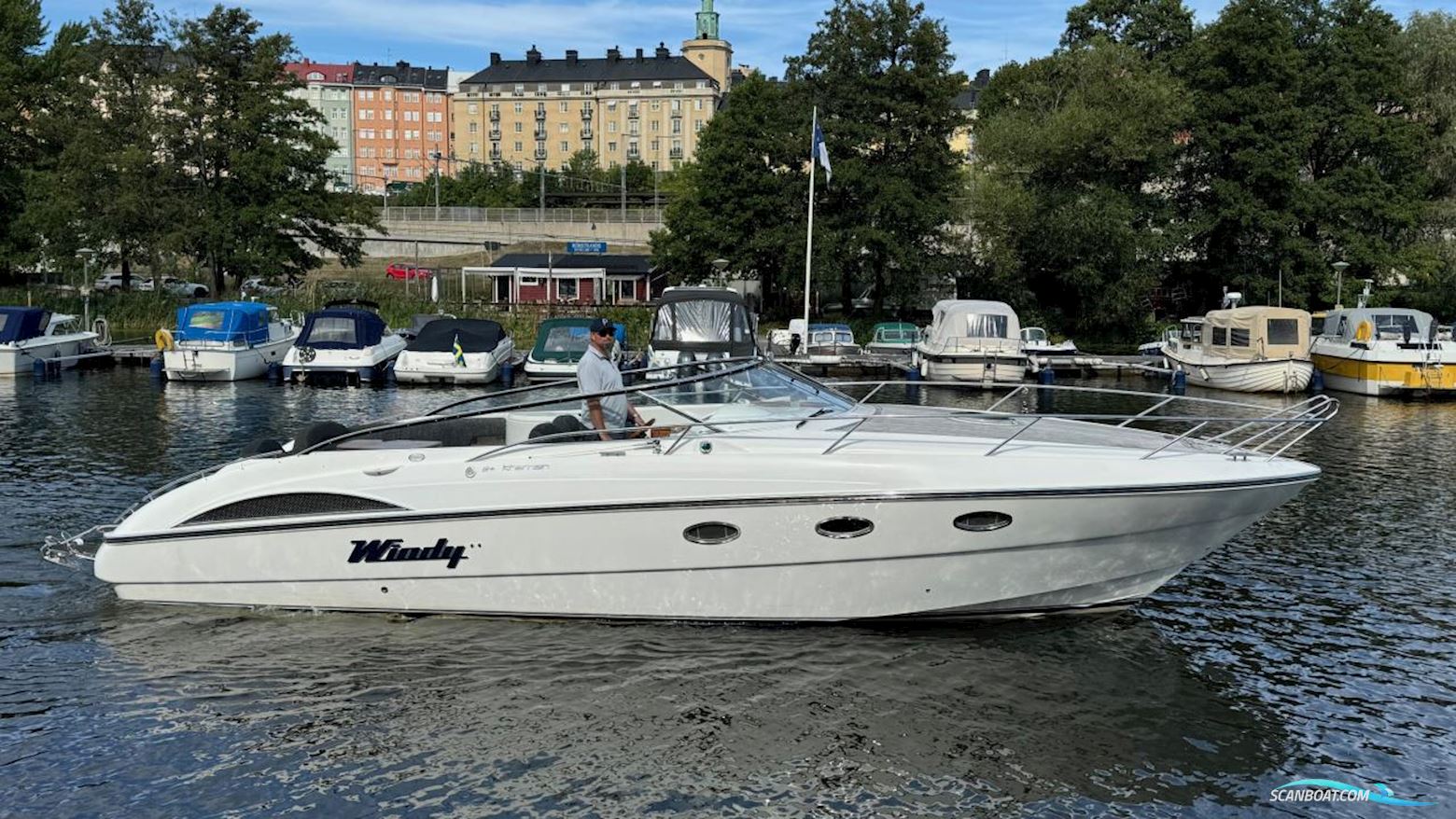 Windy 34 Khamsin Motorbåt 2003, med Volvo Penta motor, Sverige