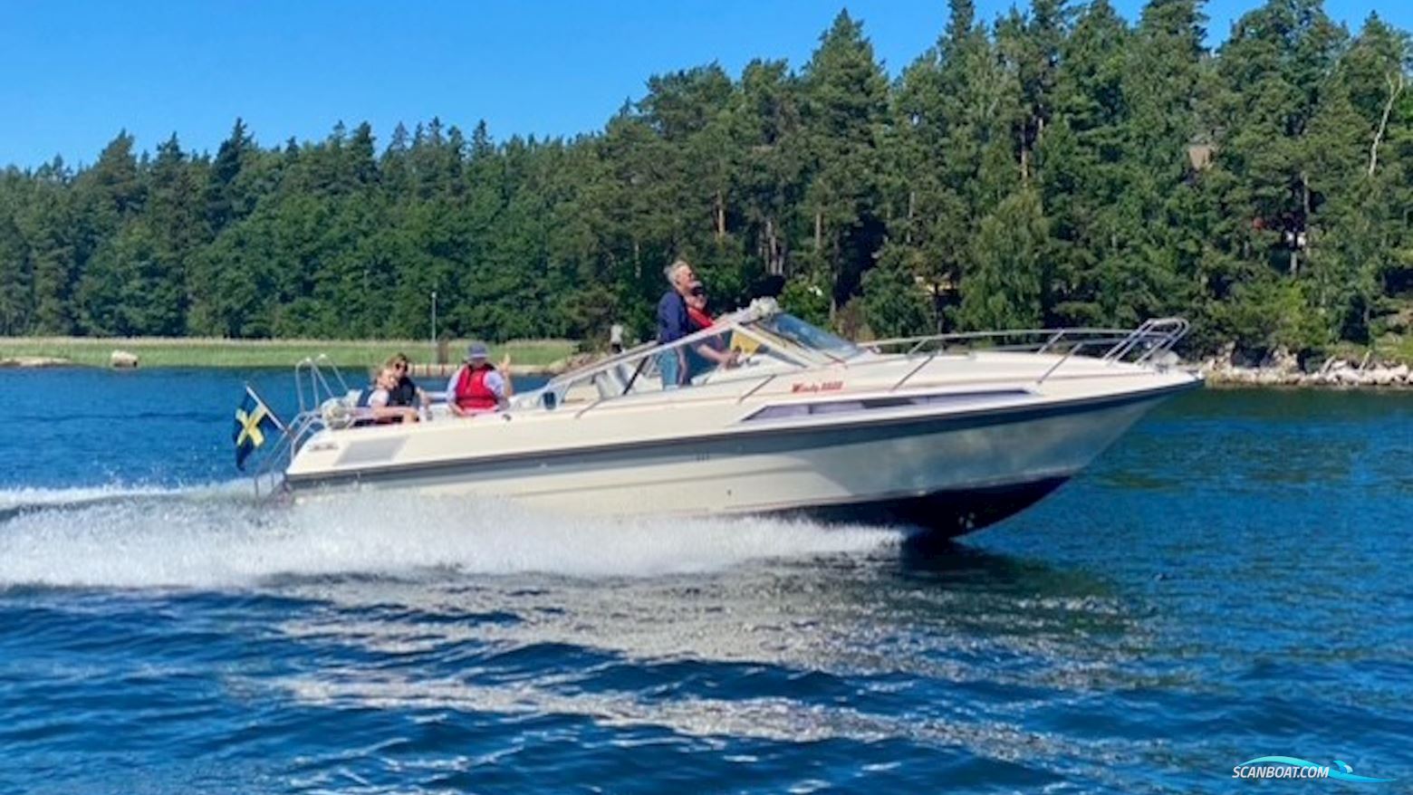 Windy 8800 Motorbåt 1988, med Volvo Penta motor, Sverige