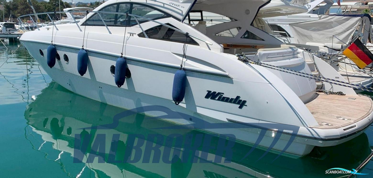 Windy Boats 44 Chinook Motorbåt 2008, med Volvo Penta D6 Ips 600 motor, Italien