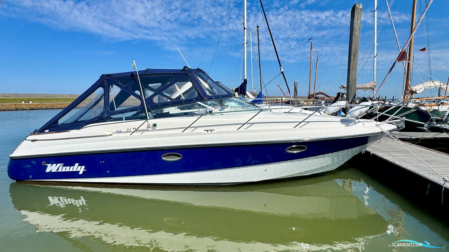 Windy Tornado 31 Motorbåt 1999, med Volvo Penta Kad 44 Edc motor, Tyskland