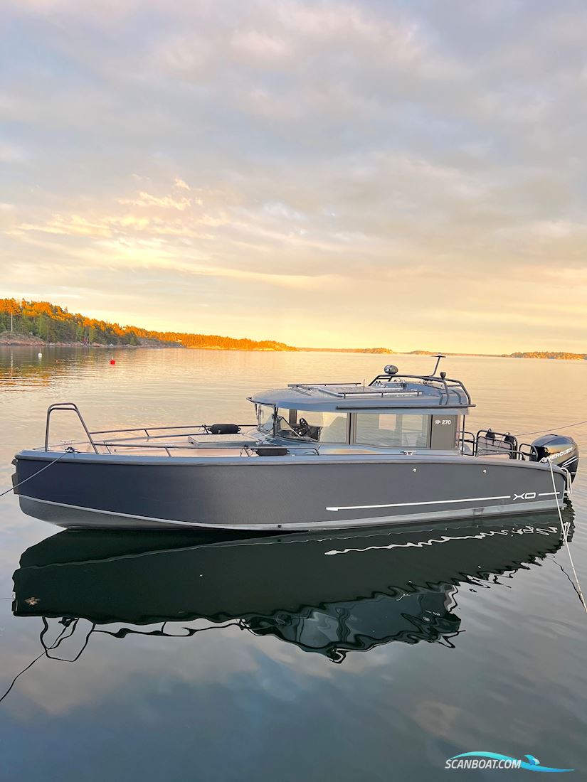 XO 270 FC Motorbåt 2019, med Mercury motor, Sverige
