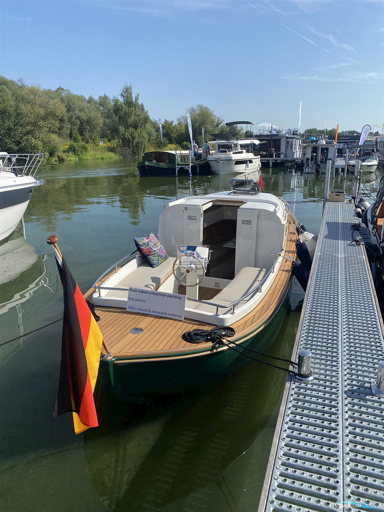 Yachtwerft Hamburg GmbH Elektro Tuckerboot 22f Motorbåt 2023, med E-Motor motor, Tyskland