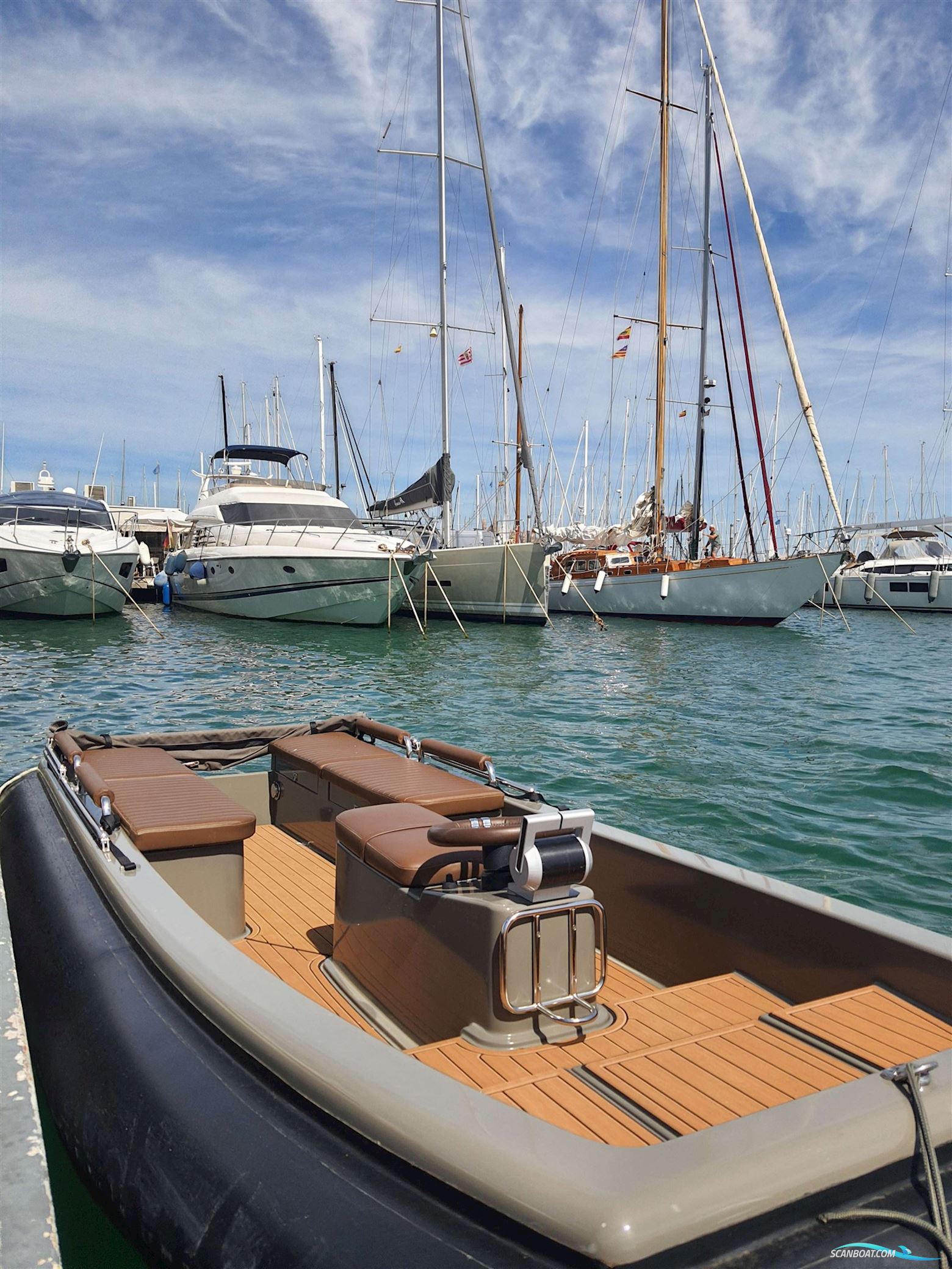 Yachtwerft Hamburg Ribcat 4.3 Motorbåt 2022, med Torqeedo Cruise 12.0 FP Torqlink motor, Tyskland