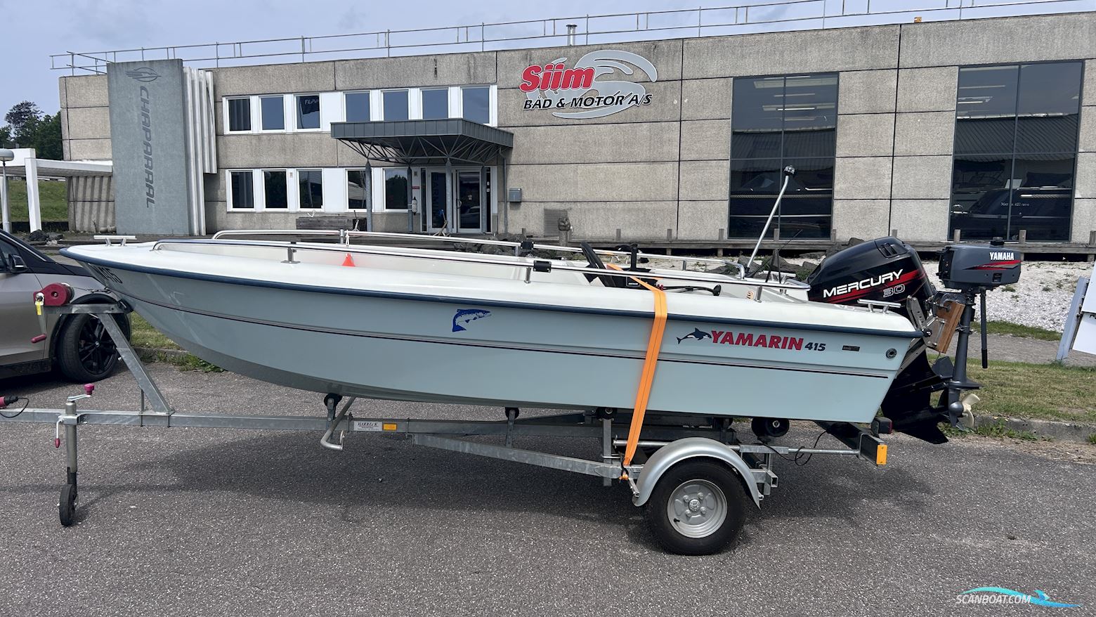 Yamarin 415 Motorbåt 0, med Mercury 30 hk 2-Takt motor, Danmark