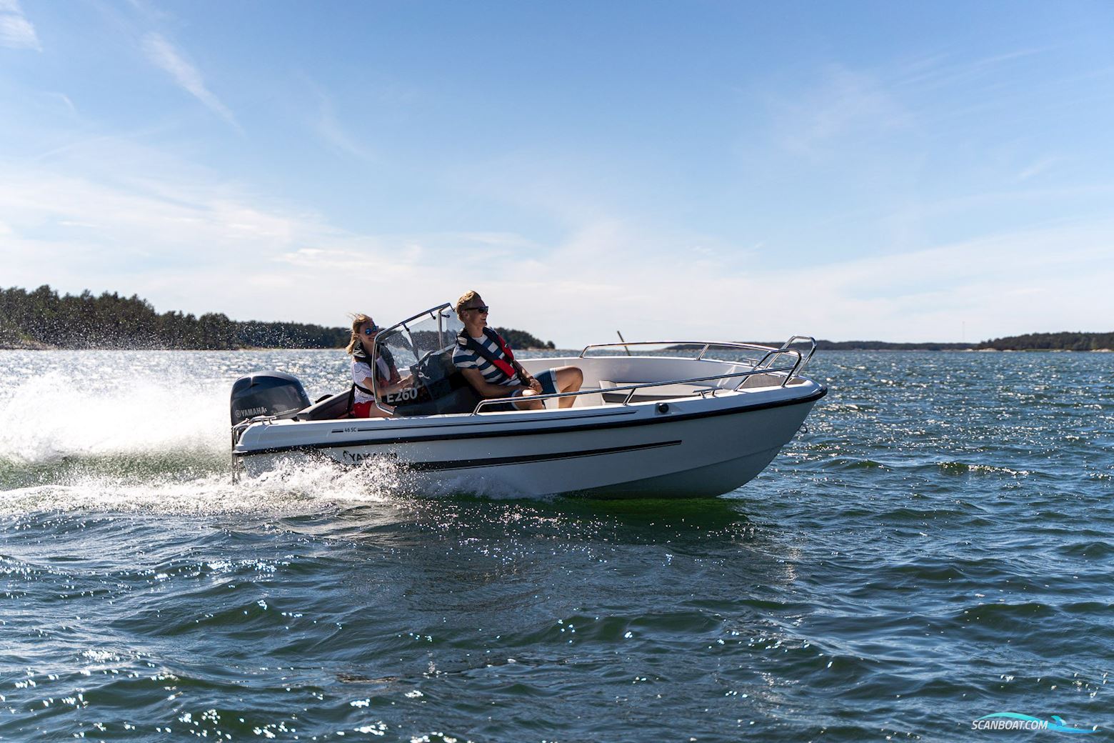 Yamarin 46 SC Motorbåt 2025, med Yamaha F40Fetl motor, Danmark