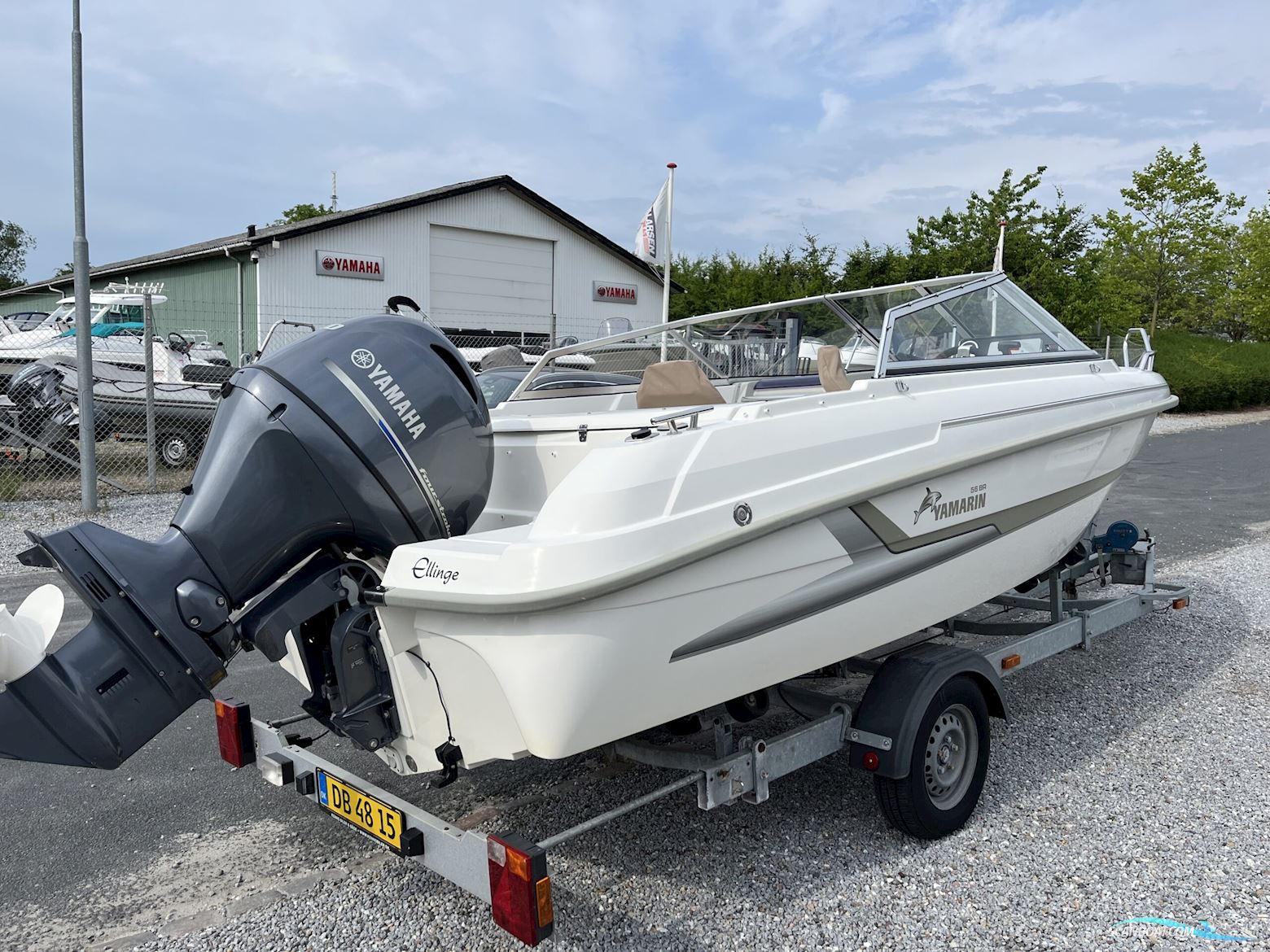 Yamarin 56 BR Motorbåt 2020, med Yamaha F100FETL motor, Danmark