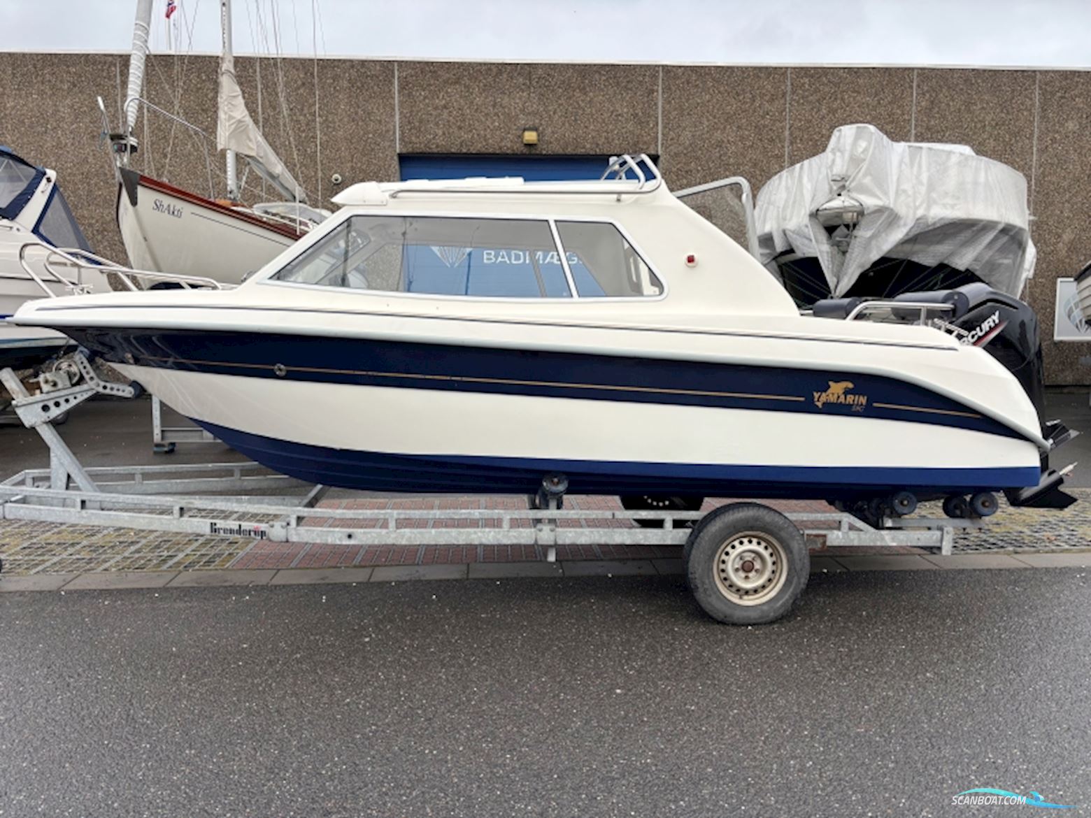 Yamarin 59 C Hardtop / Kabinebåd Motorbåt 2006, med Mercury motor, Danmark