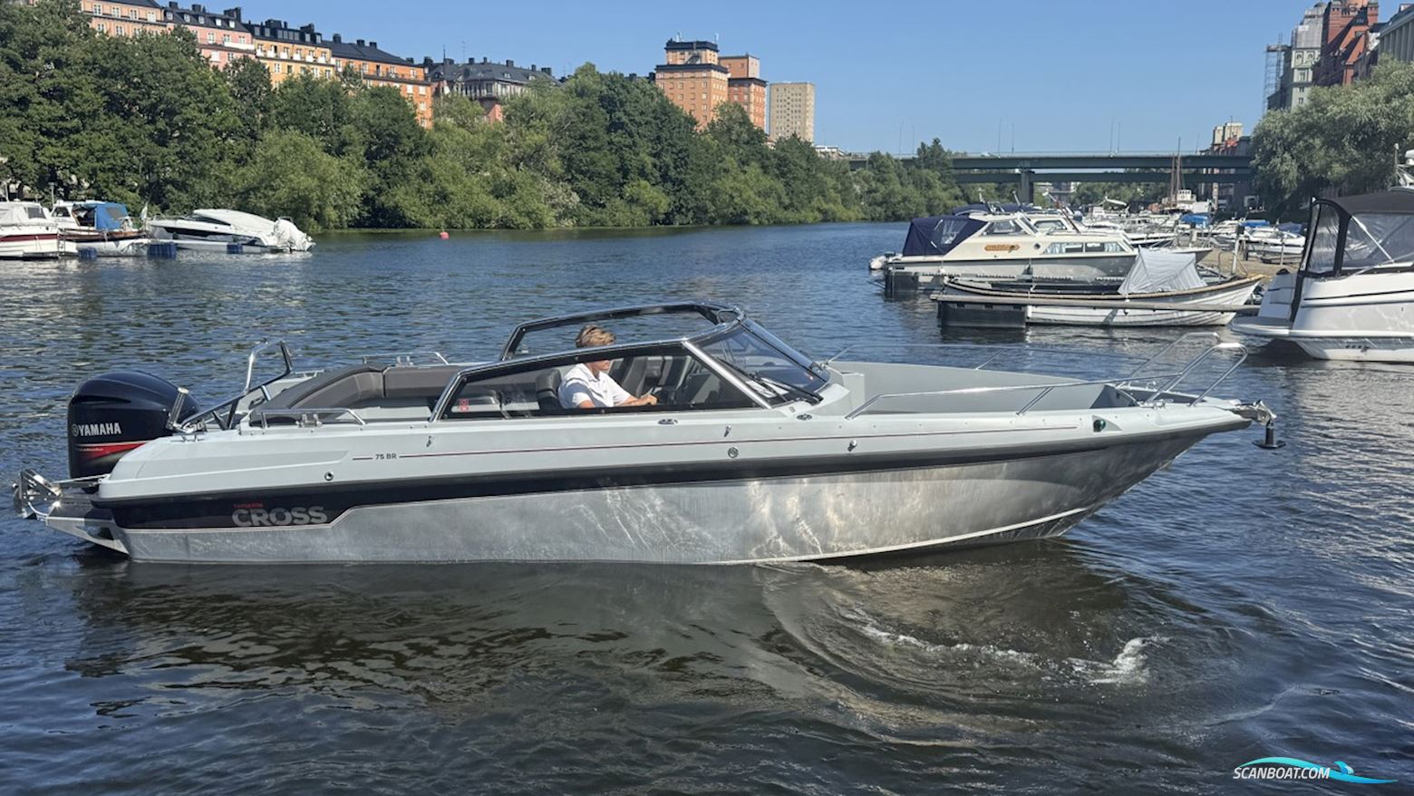 Yamarin Cross 75 BR Motorbåt 2019, med Yamaha motor, Sverige