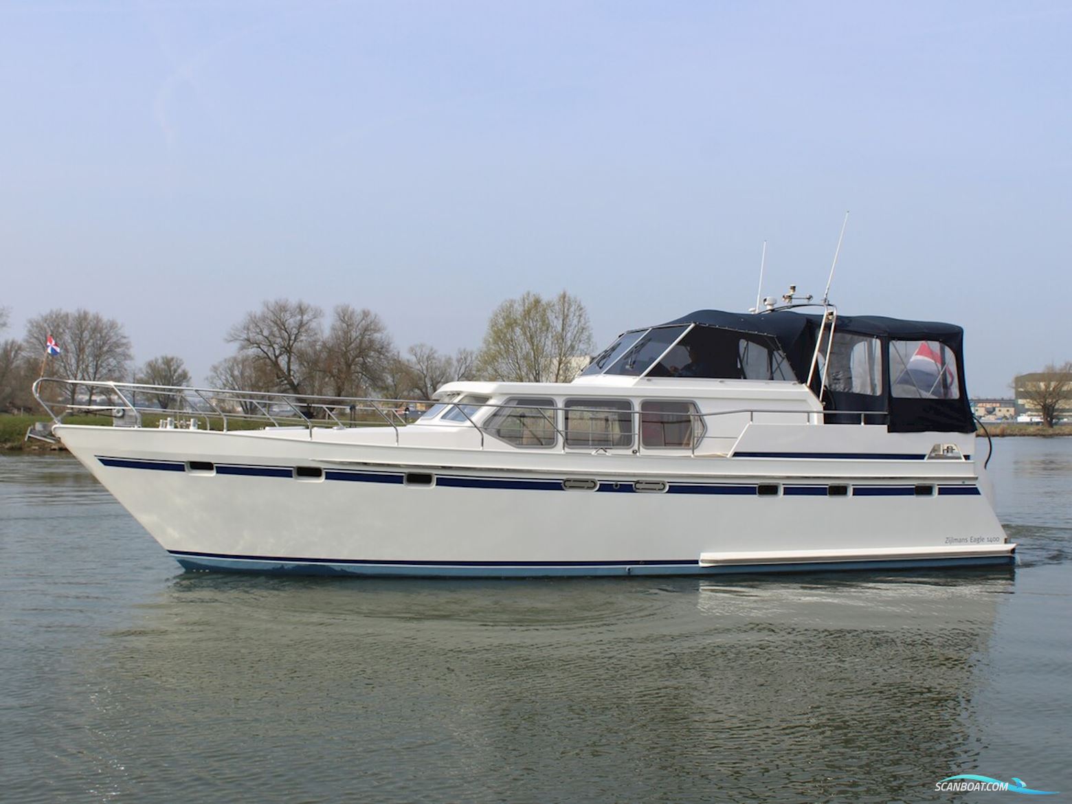 Zijlmans Eagle 1400 Cabrio Motorbåt 1998, med Vetus Deutz, DT64A motor, Holland