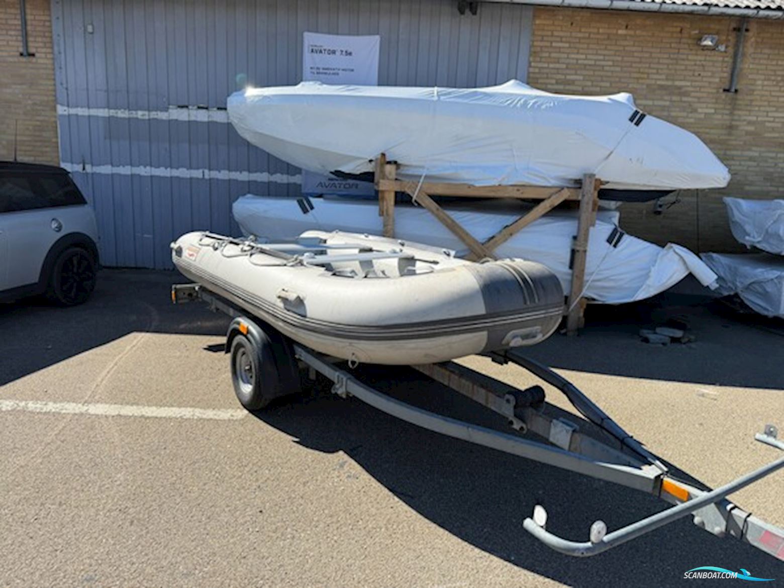 🔥 Aquarib HH-S330 RIB (2021) med Torqeedo Travel 1103 – Komplet el-setup Motorboat 2021, with Torqeedo engine, Denmark