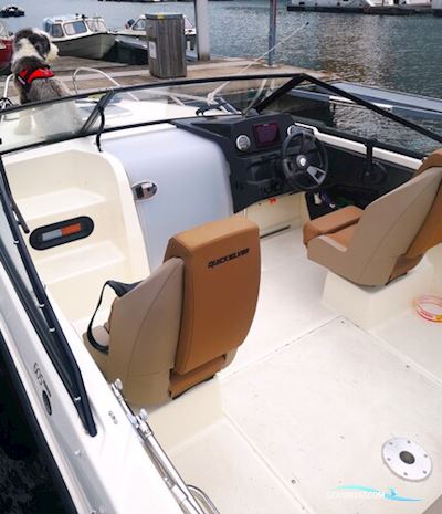 🛥️ Quicksilver 605 Cruiser 2022 til salg – Mercury 150 HK – Kun 140 timer – Topudstyret motorbåd Motorboat 2022, with Mercury engine, Denmark