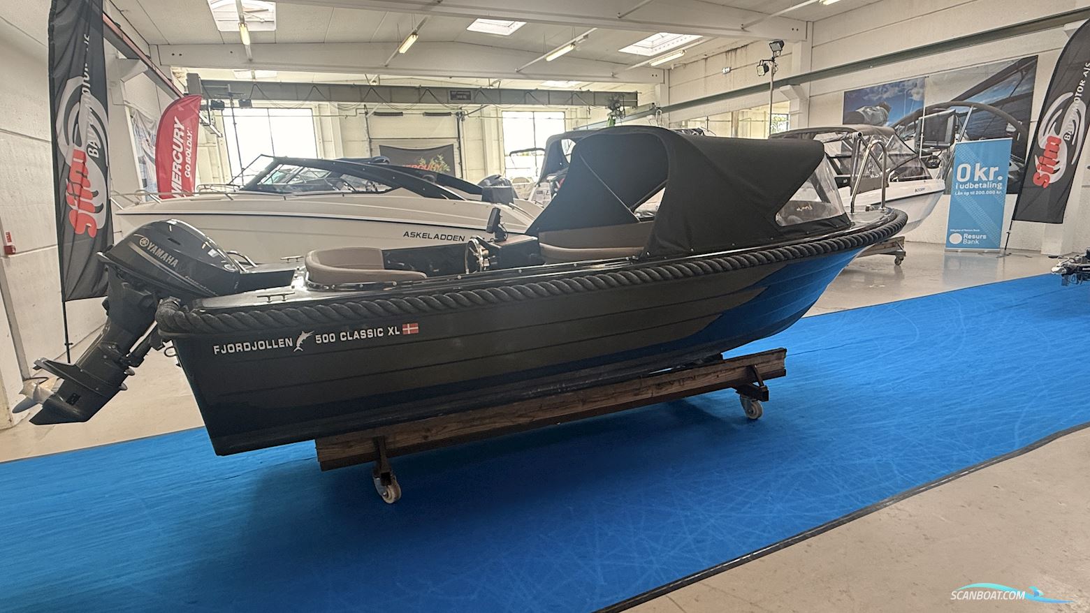  Fjordjollen 500 XL Motorboat 2024, with Yamaha 25 hk 4-takt  engine, Denmark