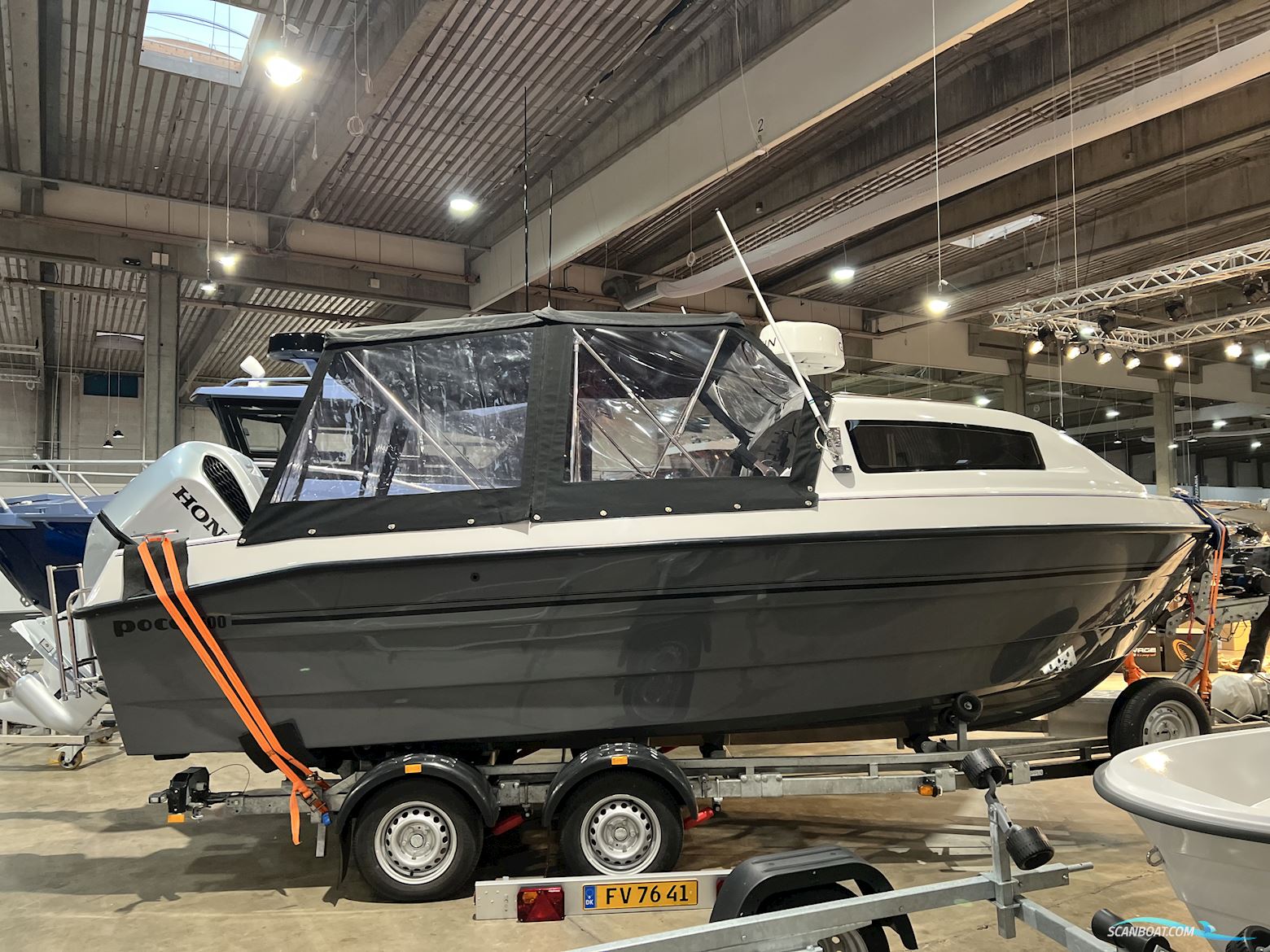  Poca 600 MK3 Med Hardtop og Honda BF 250 XU + BF 20 LRT  Motorboat 2026, with Honda BF 250 XU + Honda 20 LRT engine, Denmark