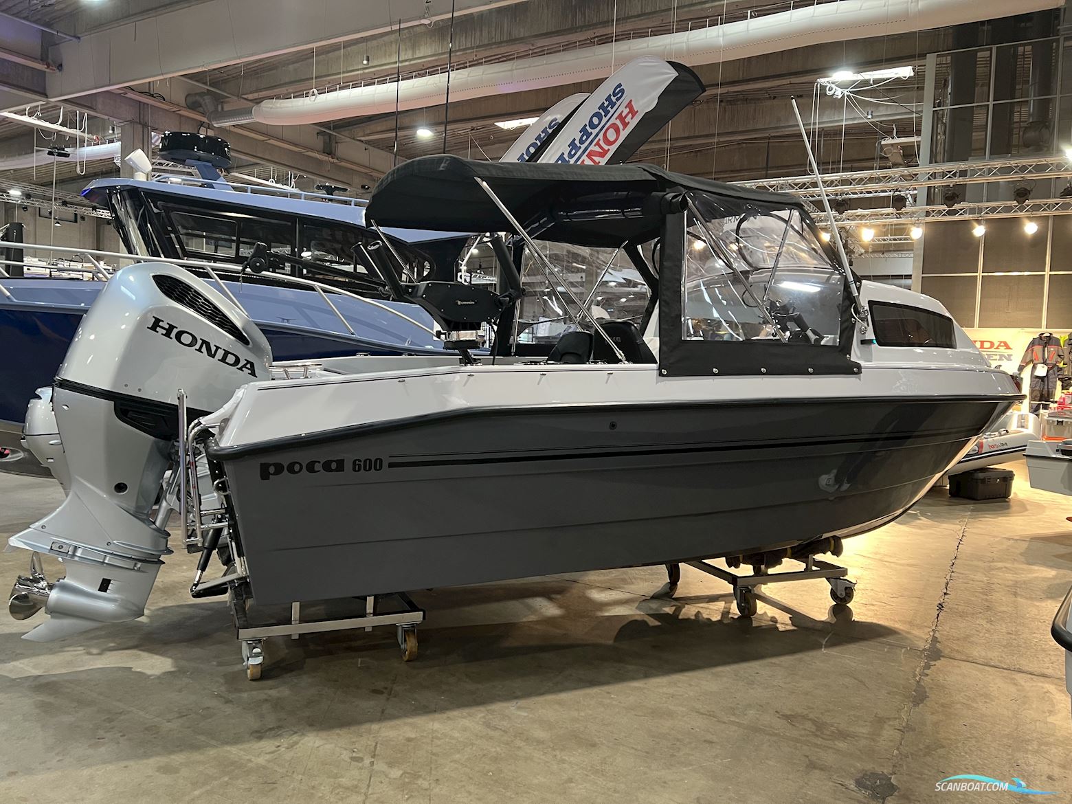  Poca 600 MK3 Med Hardtop og Honda BF 250 XU + BF 20 LRT 