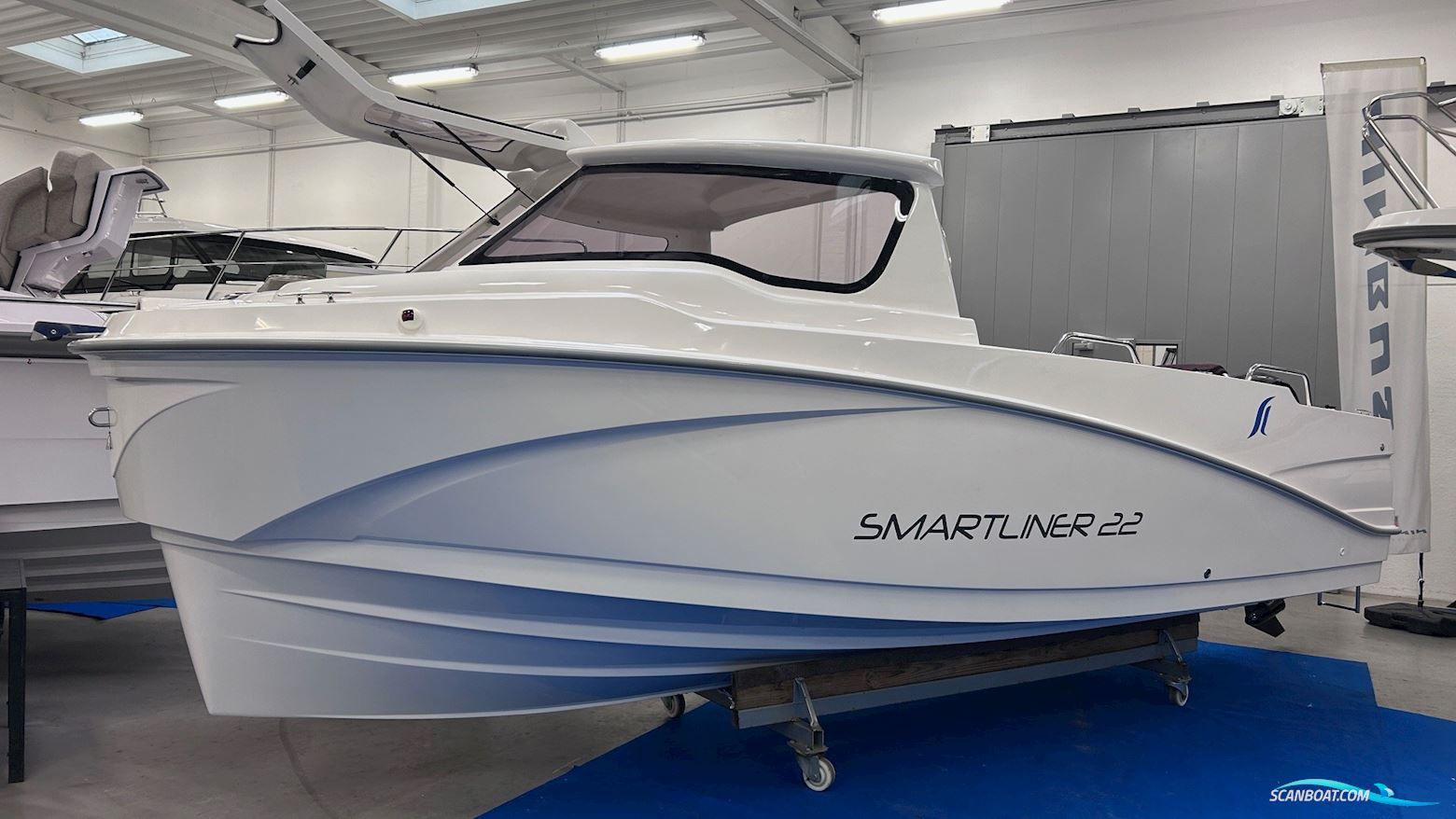  Smartliner Cuddy 22 Motorboat 2026, with Mercury 150 hk 4-takt engine, Denmark