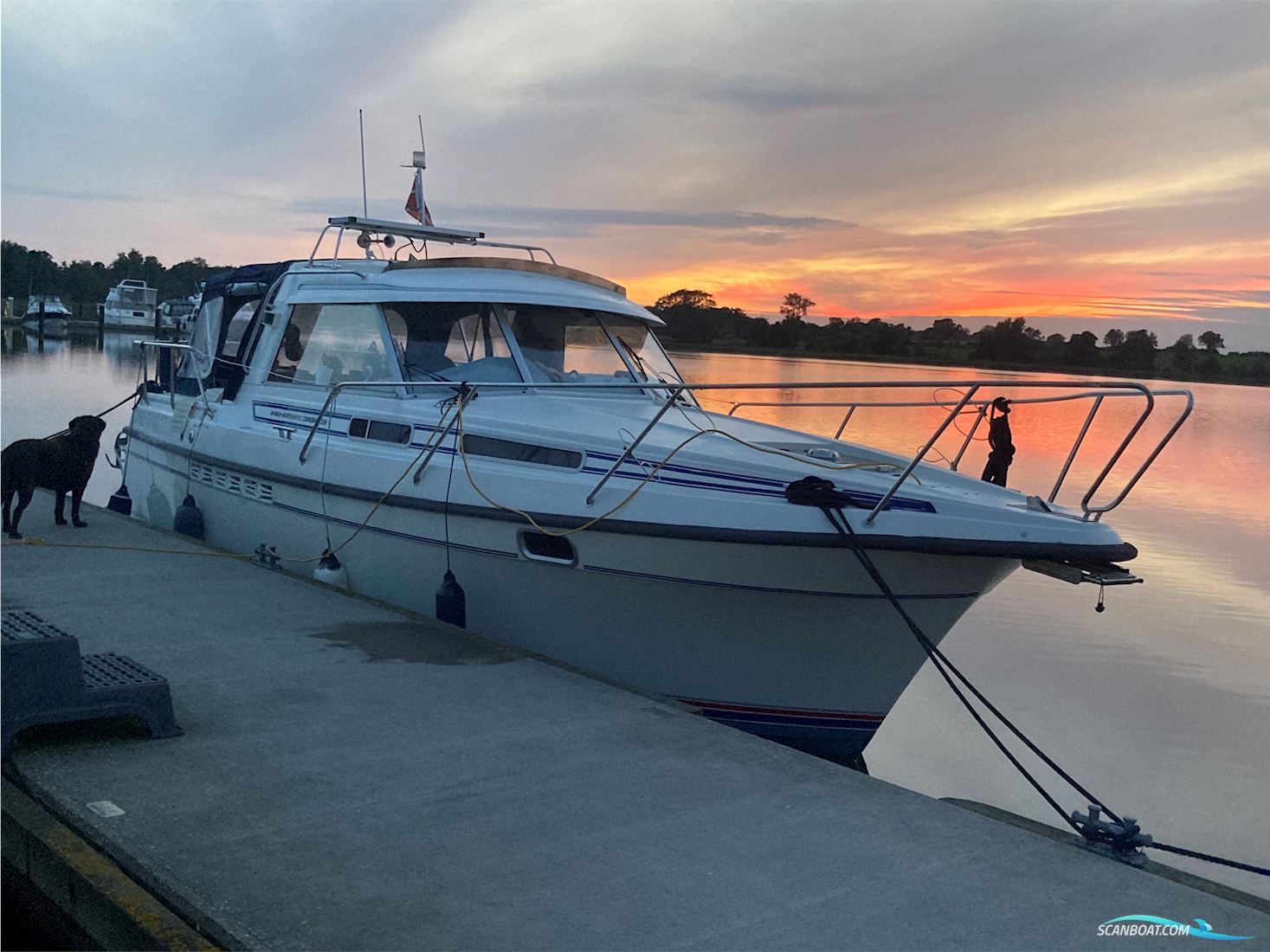 3003 Motorboat 1989, with Volva Penta TAMD 41A , 200HK, 6 cyl., intercooler og turbo, ferskvandskølet. engine, Denmark