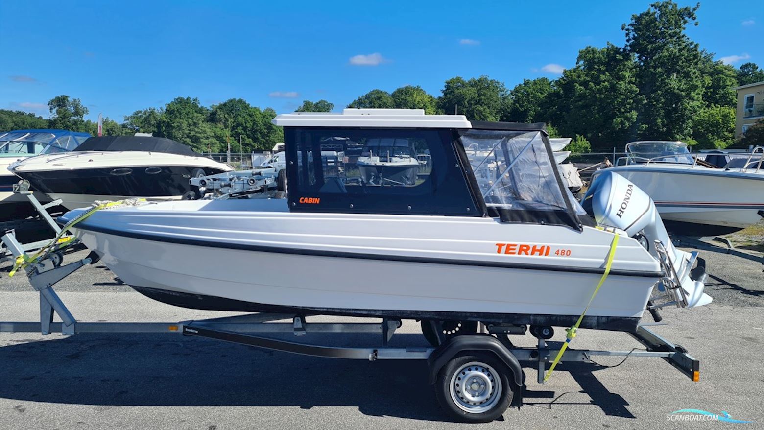 480 Cabin Motorboat 2025, with Honda engine, Sweden