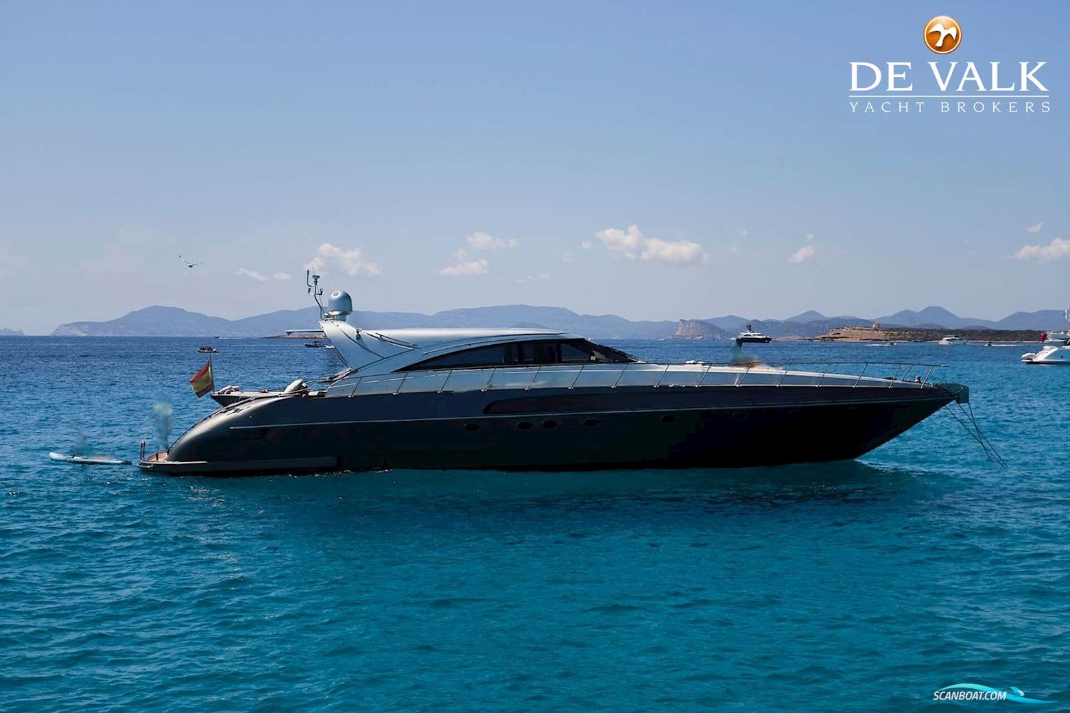 AB Yachts 78 Motorboat 2007, with Caterpillar engine, Spain