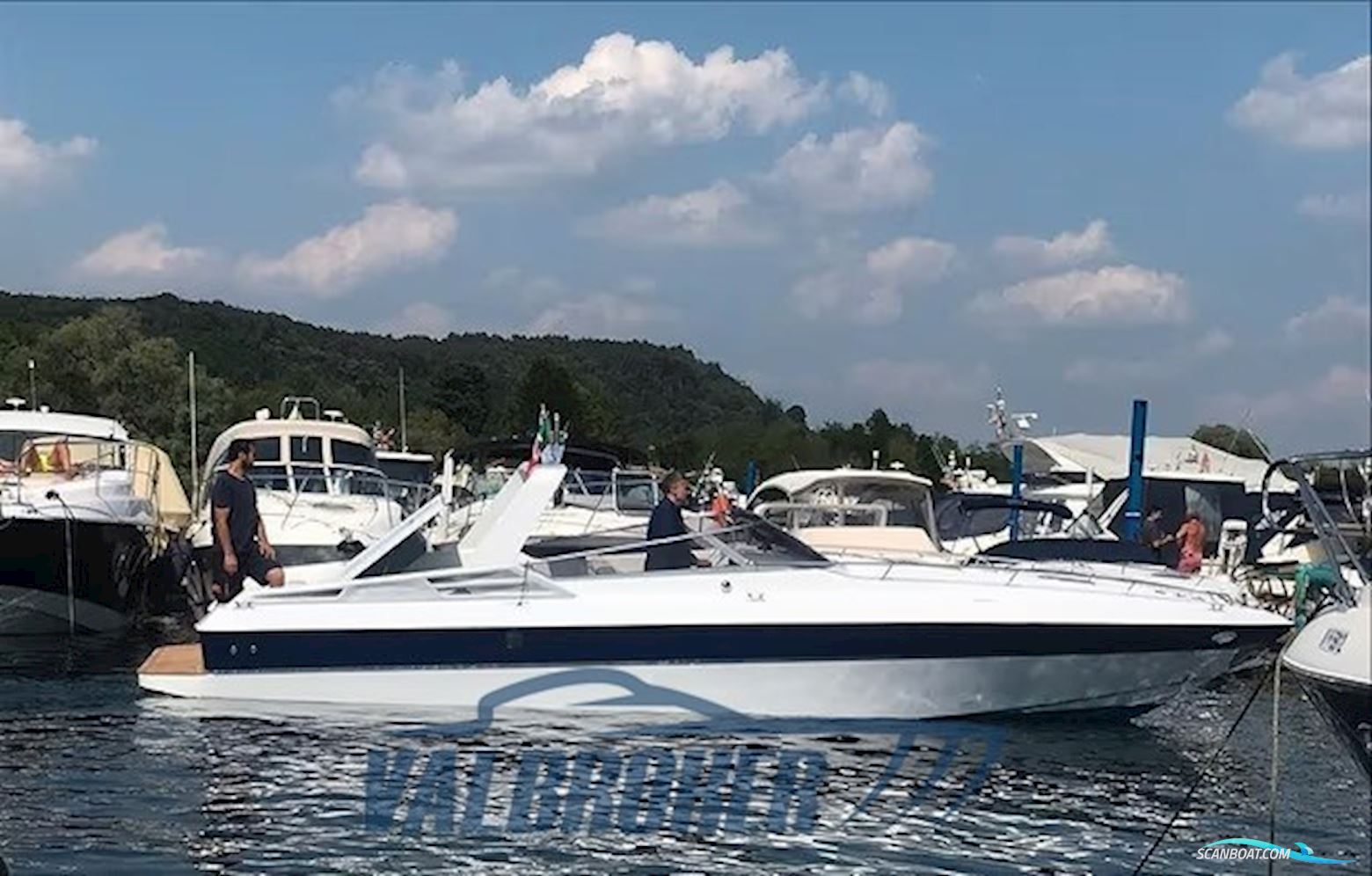 Abbate Bruno Primatist 30 Motorboat 1990, with Volvo Penta 570 engine, Italy