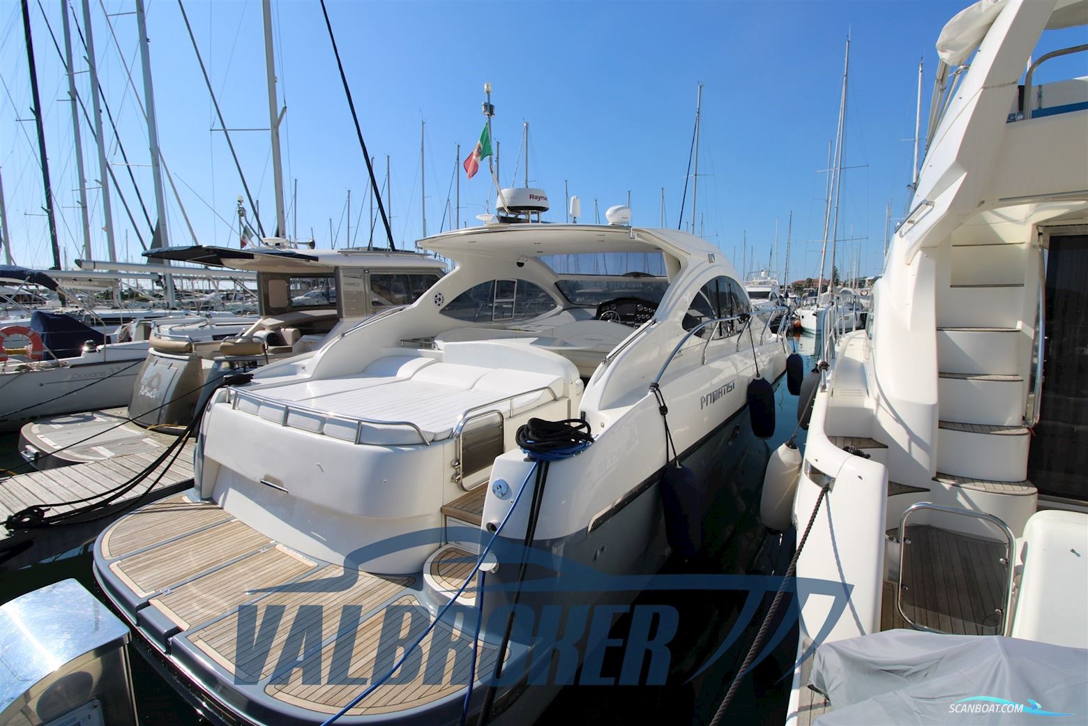 Abbate Bruno PRIMATIST G41.2 AERO TOP EVOLUTION Motorboat 2008, with Volvo Penta D6 EVC DP 2 engine, Italy