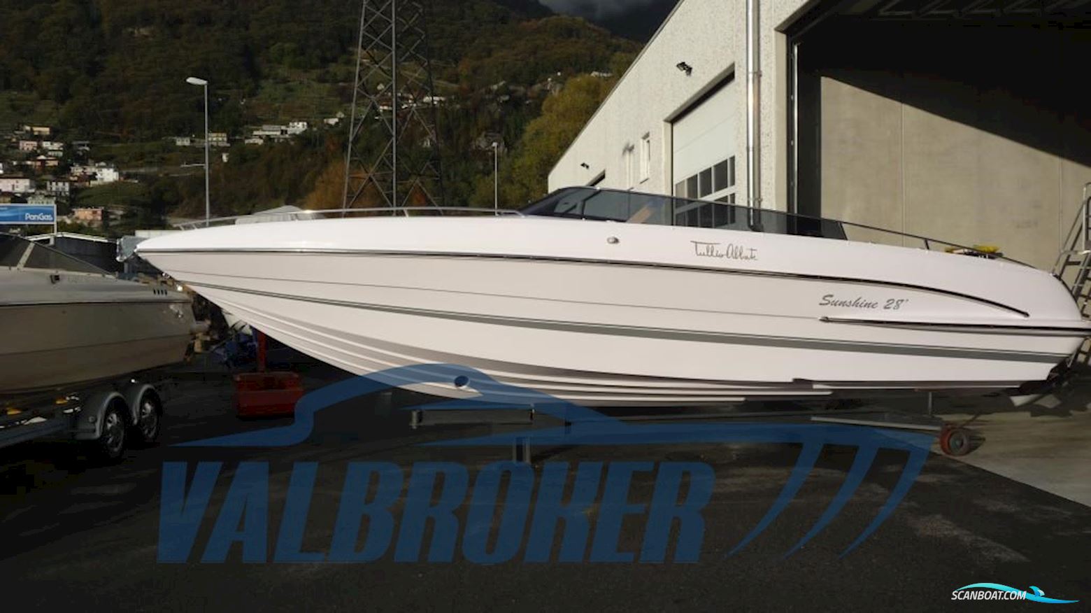 Abbate Tullio SunShine 28 Motorboat 2015, with Volvo Penta V8 engine, Switzerland