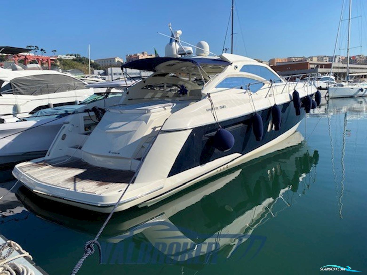 Absolute 56 Motorboat 2007, with Volvo Penta IPS 600 engine, Italy