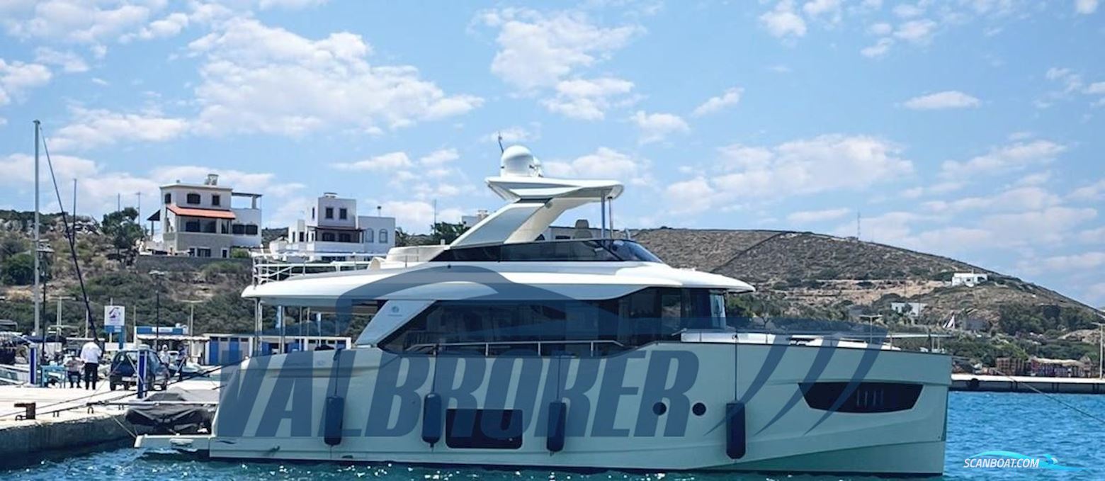 Absolute 58 NAVETTA Motorboat 2017, with Volvo Penta D8 IPS 800 engine, Greece