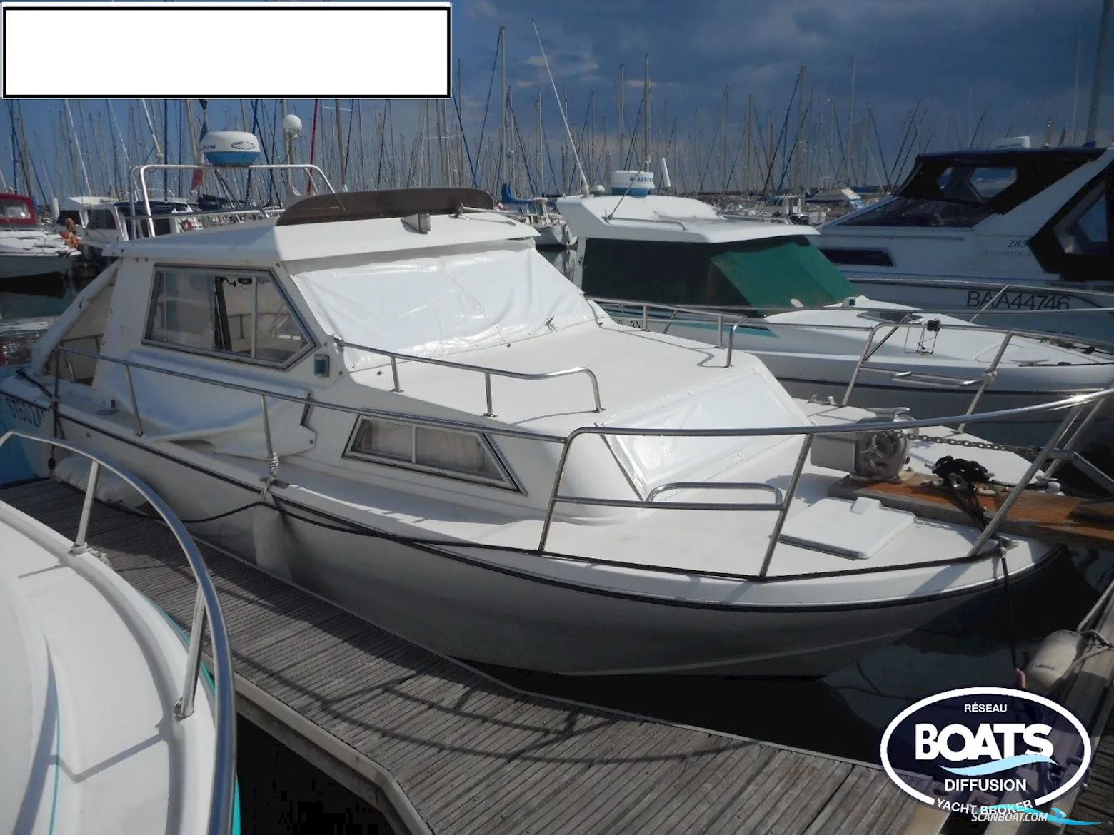 Acm 730 Motorboat 1983, with Volvo engine, France