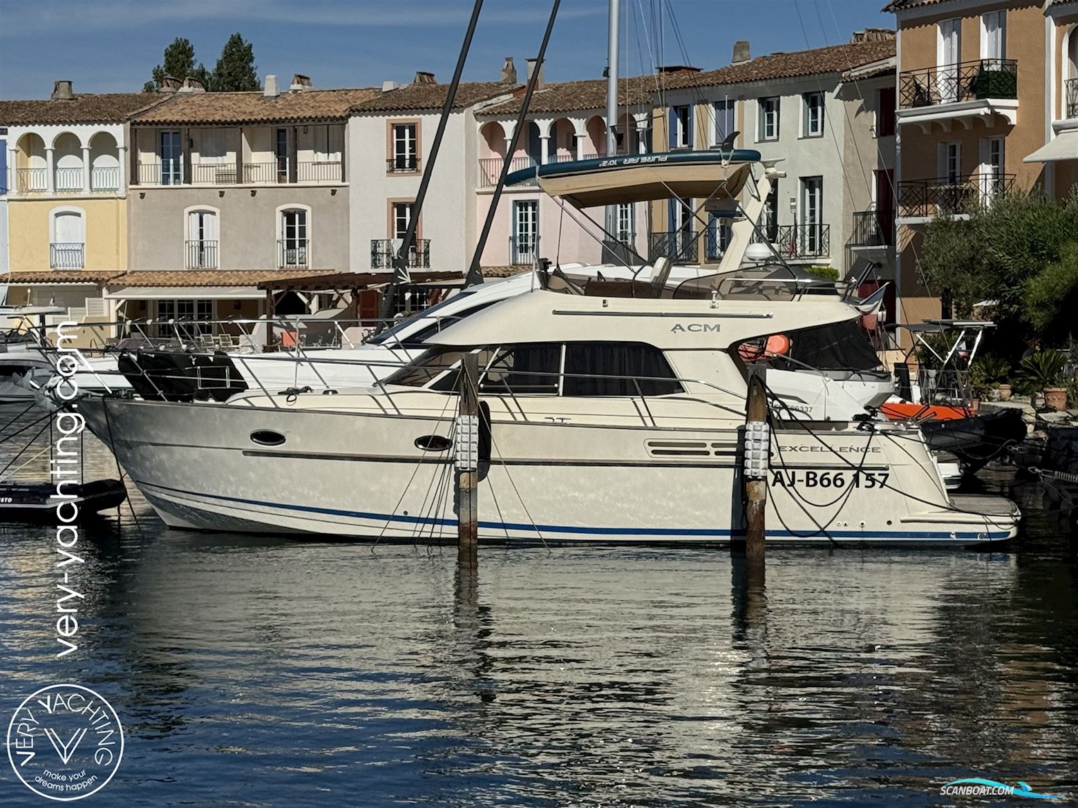 Acm Excellence 38 Motorboat 2002, with Yanmar 4Lhste engine, France
