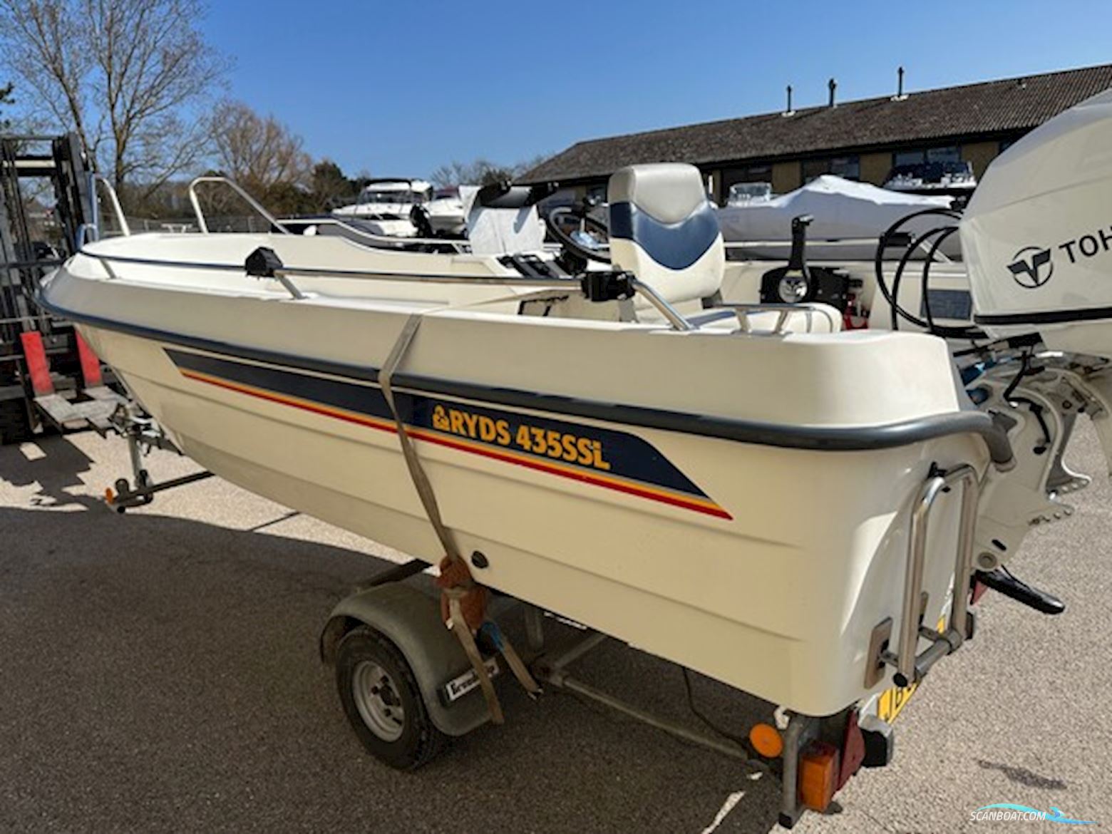 ?? Ryds 435 Ssl Med 30 HK Tohatsu (2022) + Trailer – Klar Til Vandet Pris: 79.000 kr.