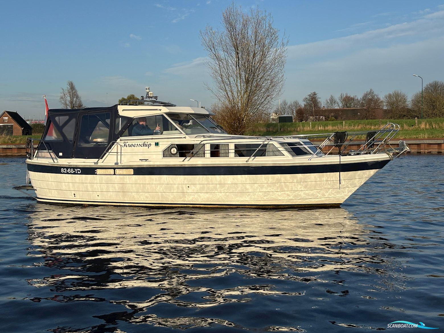 Agder 950 Hardtop Motorboat 1997, with Volvo Penta Diesel engine, The Netherlands