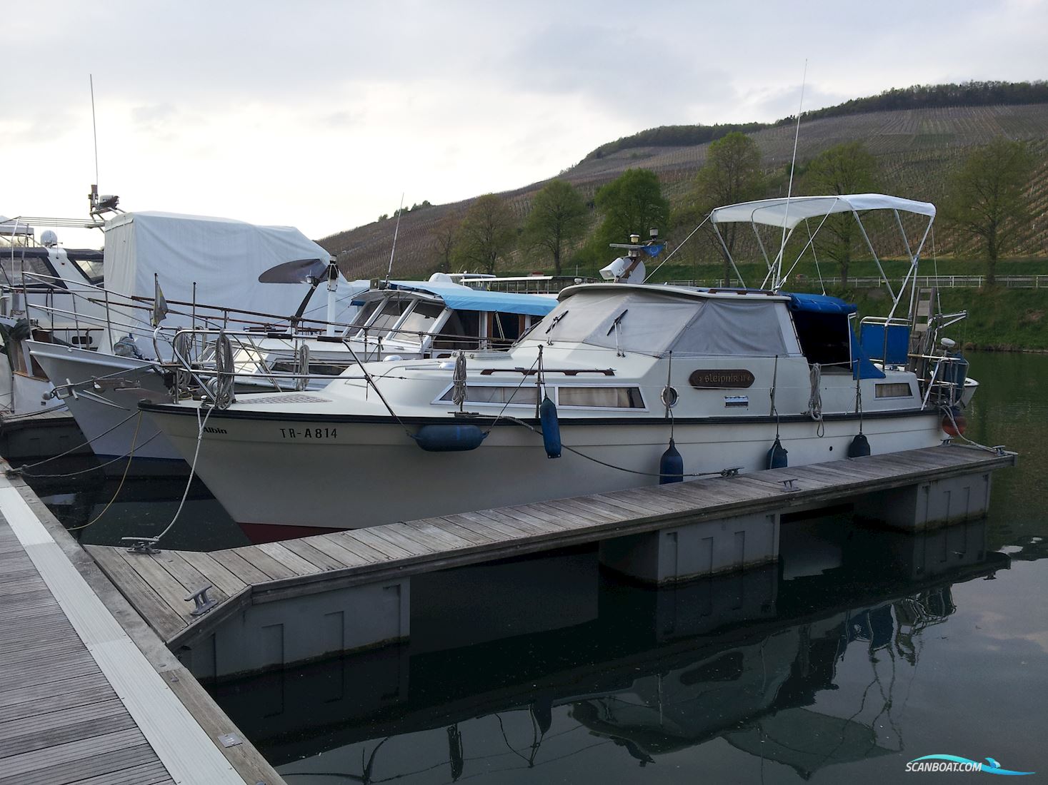Albin 30 AC Motorboat 1978, with Perkins engine, Germany