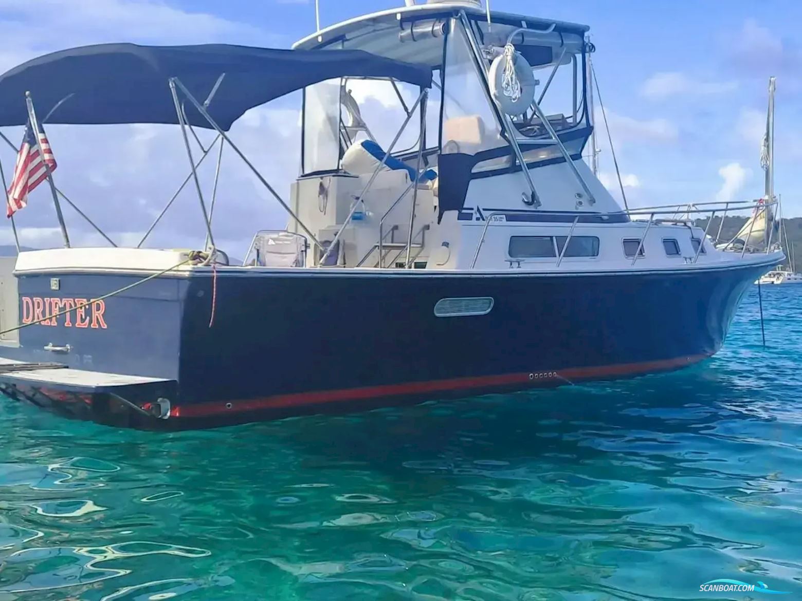 Albin 35 Command Bridge Motorboat 2006, with Yanmar engine, Virgin Islands