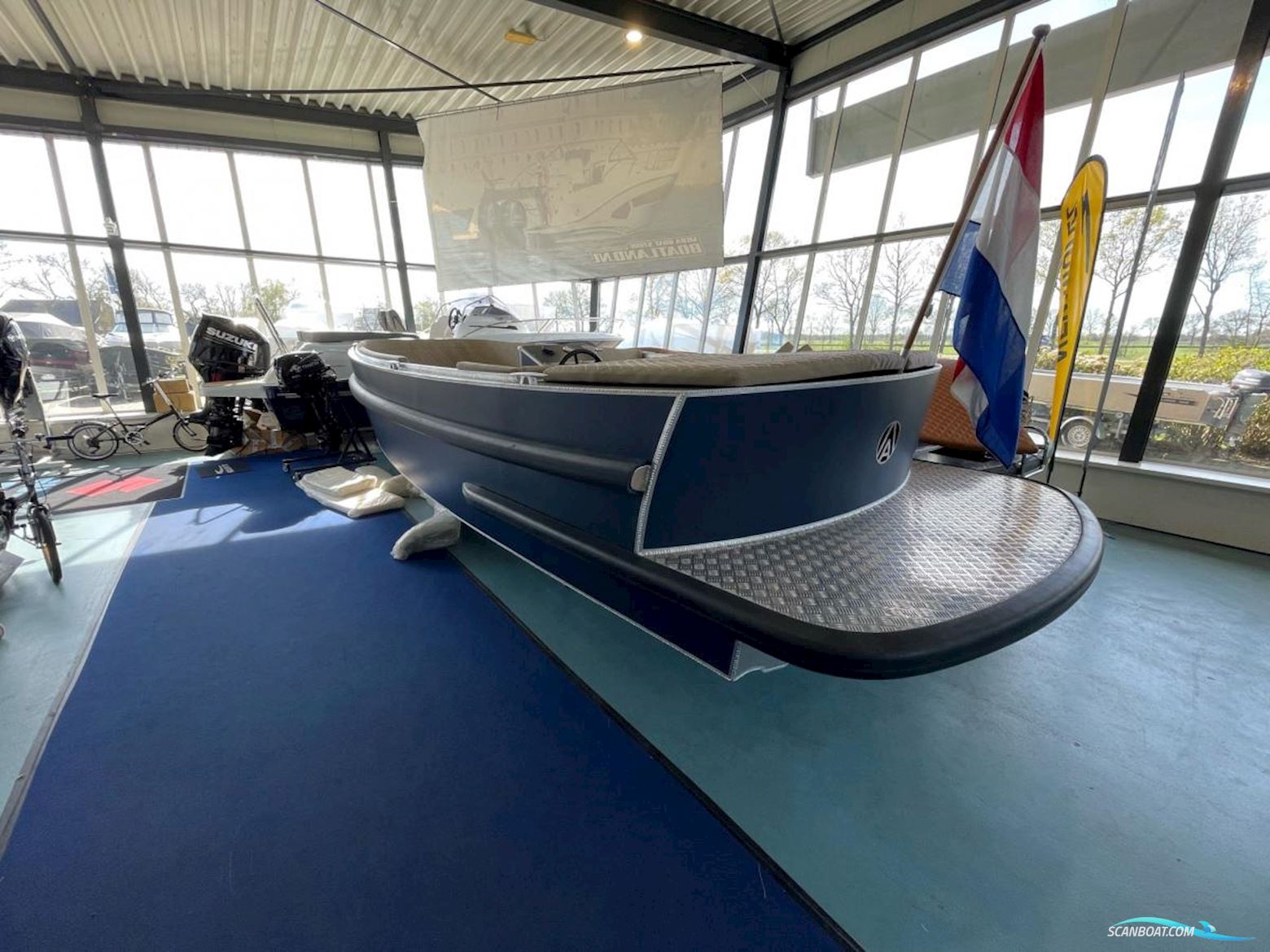 Aluship 700 Motorboat 2023, with Suzuki 60 ATL engine, The Netherlands