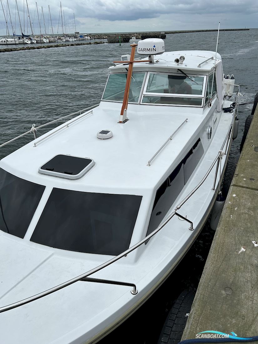 Amerglass 32 Motorboat 1976, with Perkins 4.236 engine, Denmark