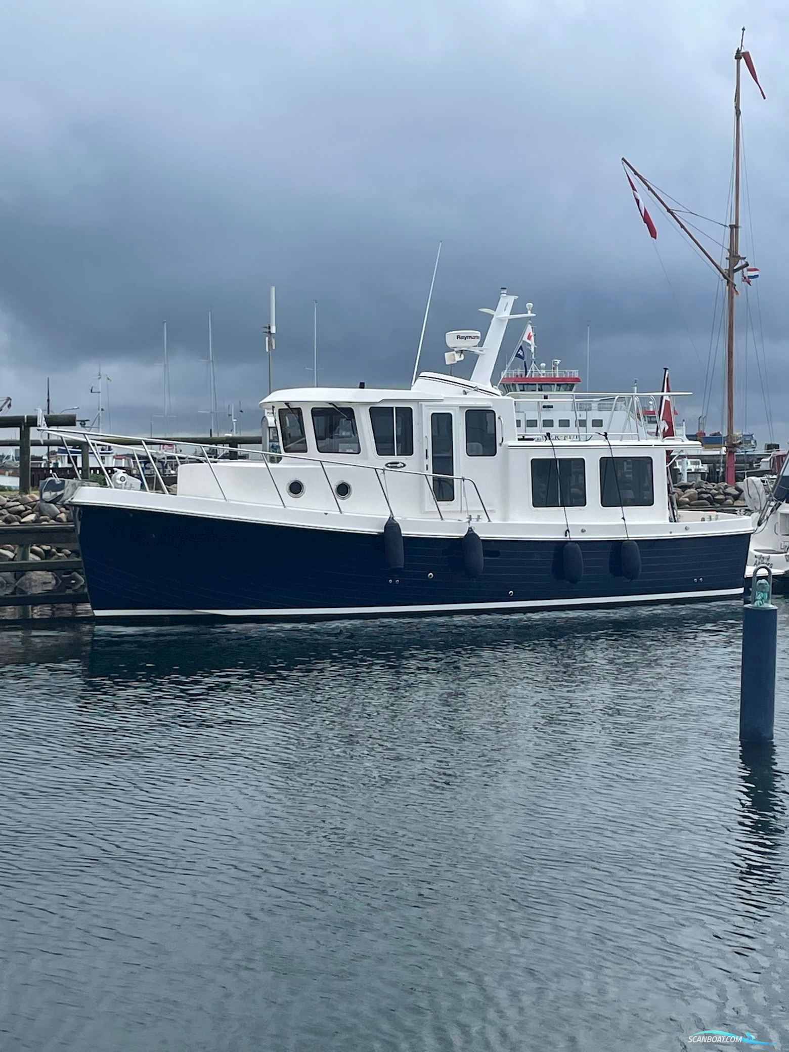 American Tug 34 Motorboat 2008, with Volvo Penta engine, Denmark