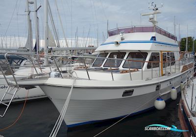 Ams Marine Tawler Motorboat 1995, with Caterpillar V8 engine, Germany