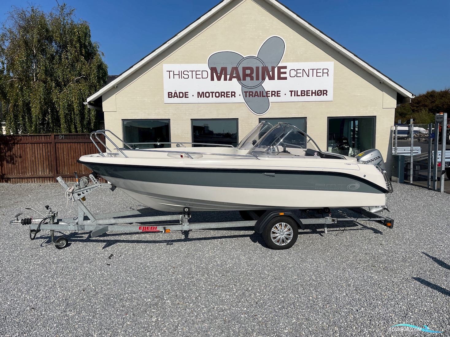 Amt 170 BR Motorboat 2008, with Honda BF50 engine, Denmark
