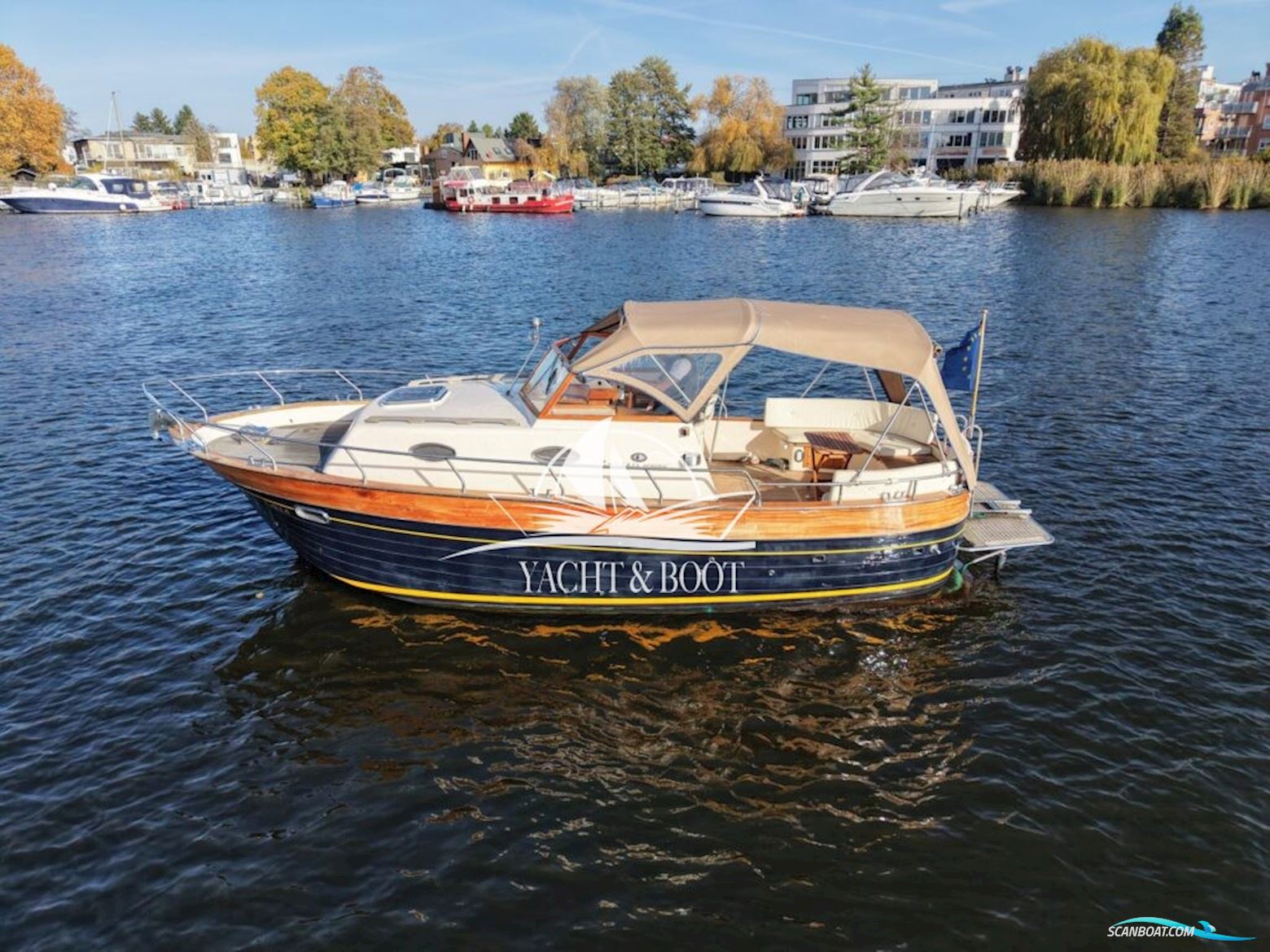 Antaris Mare Libre 900 Wide Body Motorboat 2008, with Steyer engine, Germany