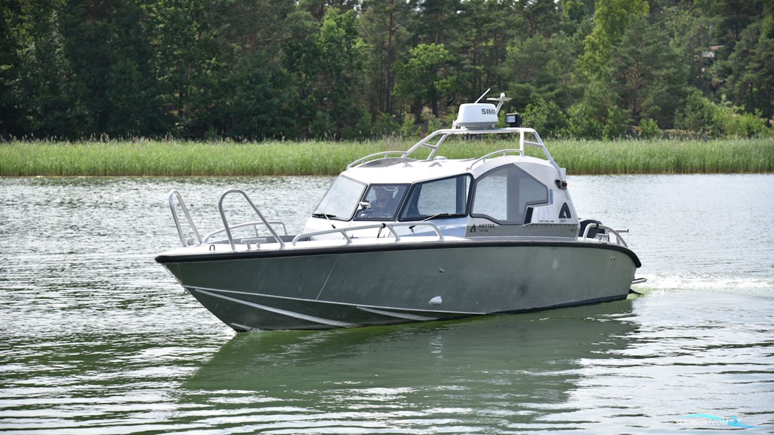Anytec 747 Cab Motorboat 2016, with Mercury engine, Sweden