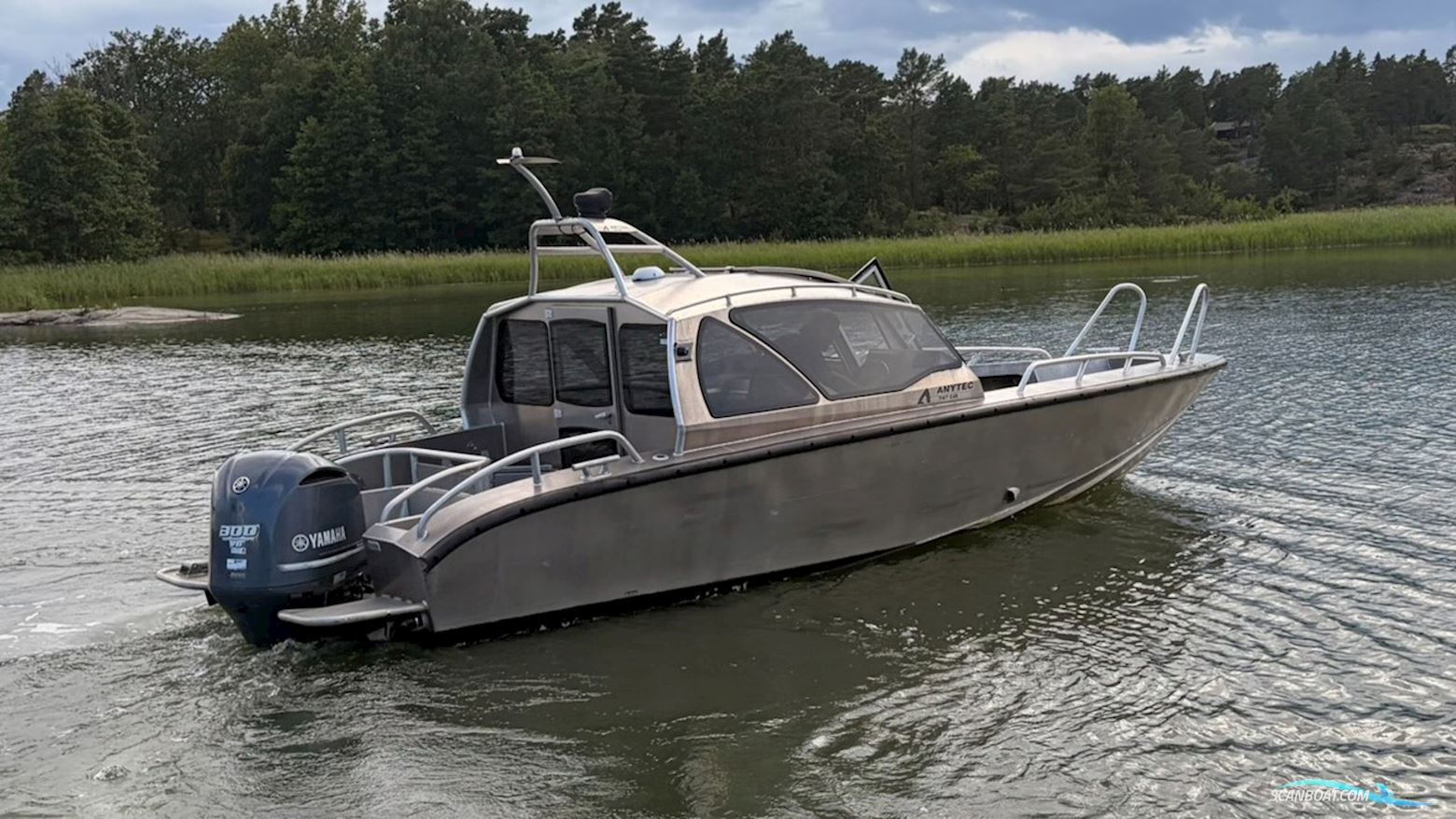 Anytec 747 Cab Motorboat 2012, with Yamaha engine, Sweden