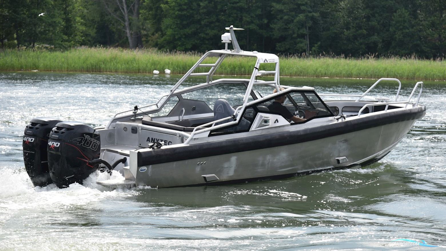 Anytec 860 Spd Motorboat 2017, with 2x Mercury engine, Sweden