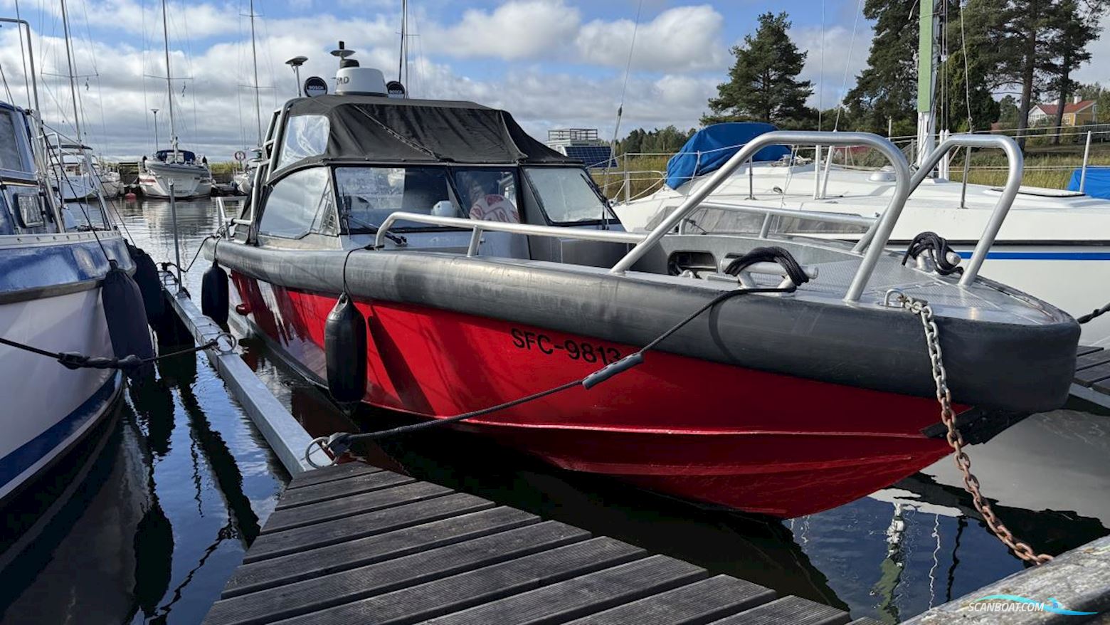 ANYTEC 860 SPDI Motorboat 2011, with Mercury engine, Sweden